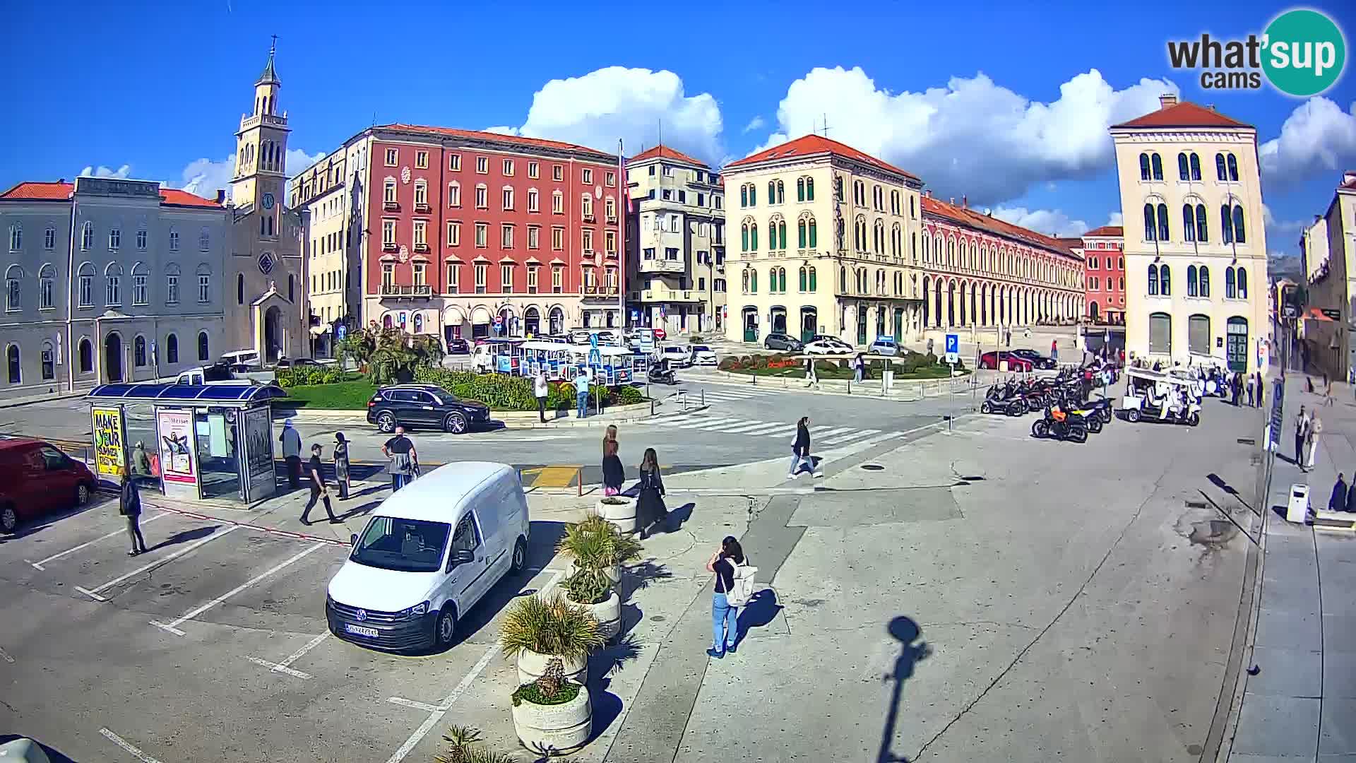 Live kamera Split Riva – Prokurative | Trg Republike