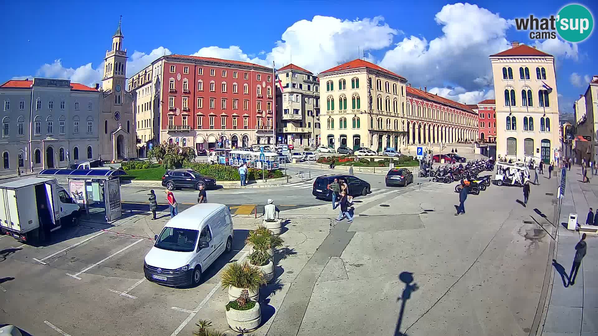Live kamera Split Riva – Prokurative | Trg Republike