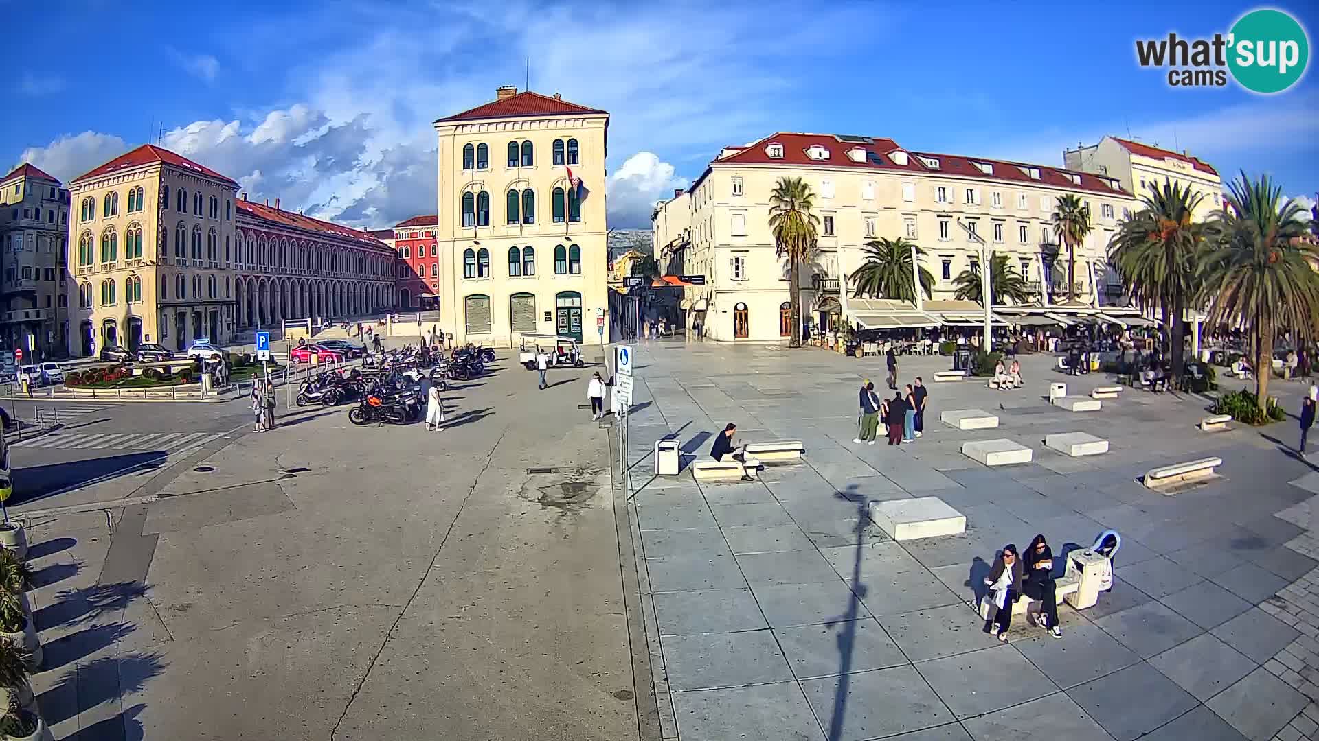 Live kamera Split Riva – Prokurative | Trg Republike