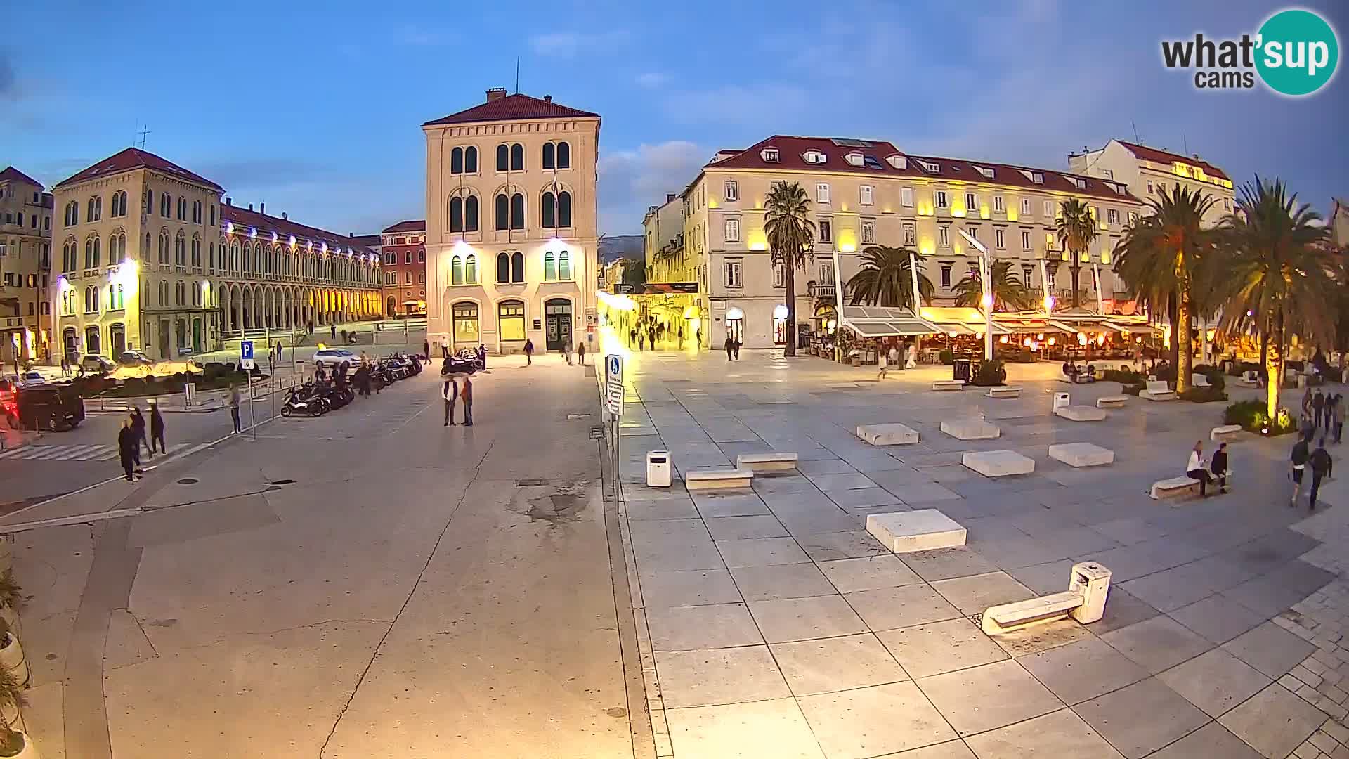 Webcam Split Riva – Prokurative | Plaza de la República