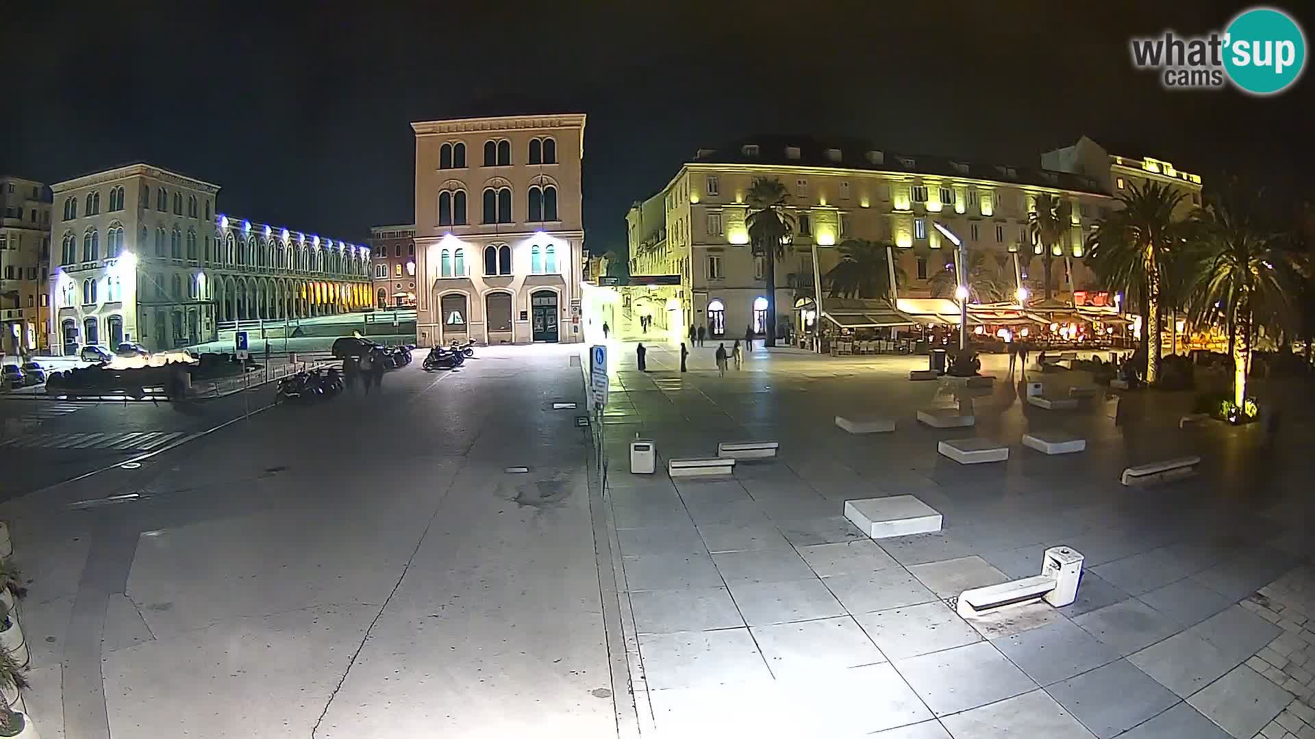 Webcam Split Riva – Prokurative | Trg Republike