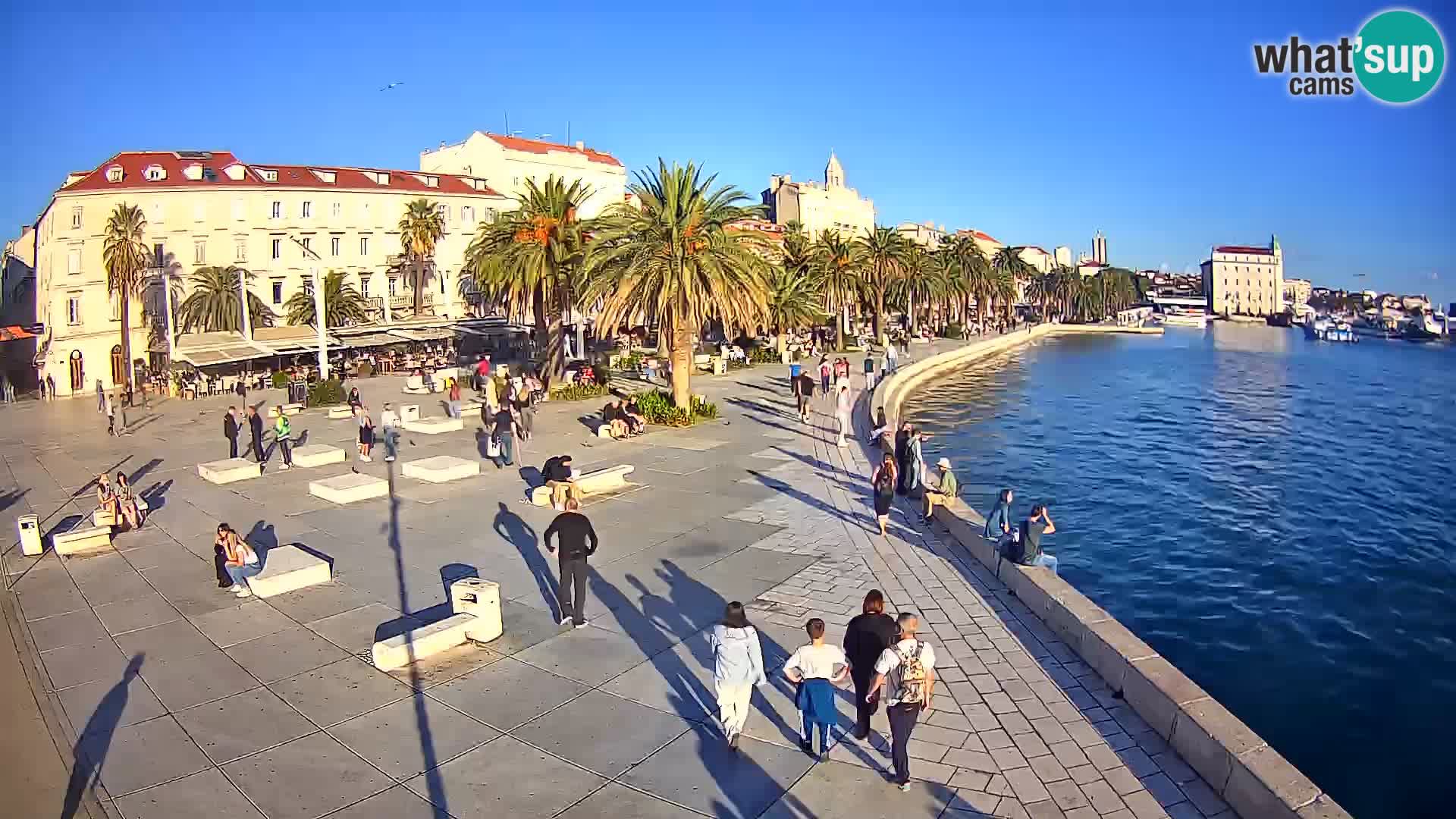 Webcam Split Riva – Prokurative | Trg Republike