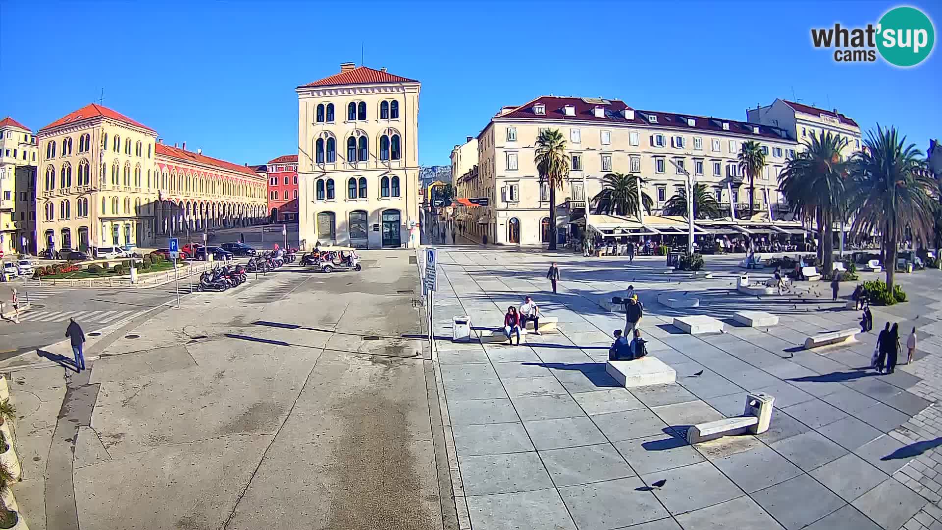 Webcam Split Riva – Prokurative | Plaza de la República