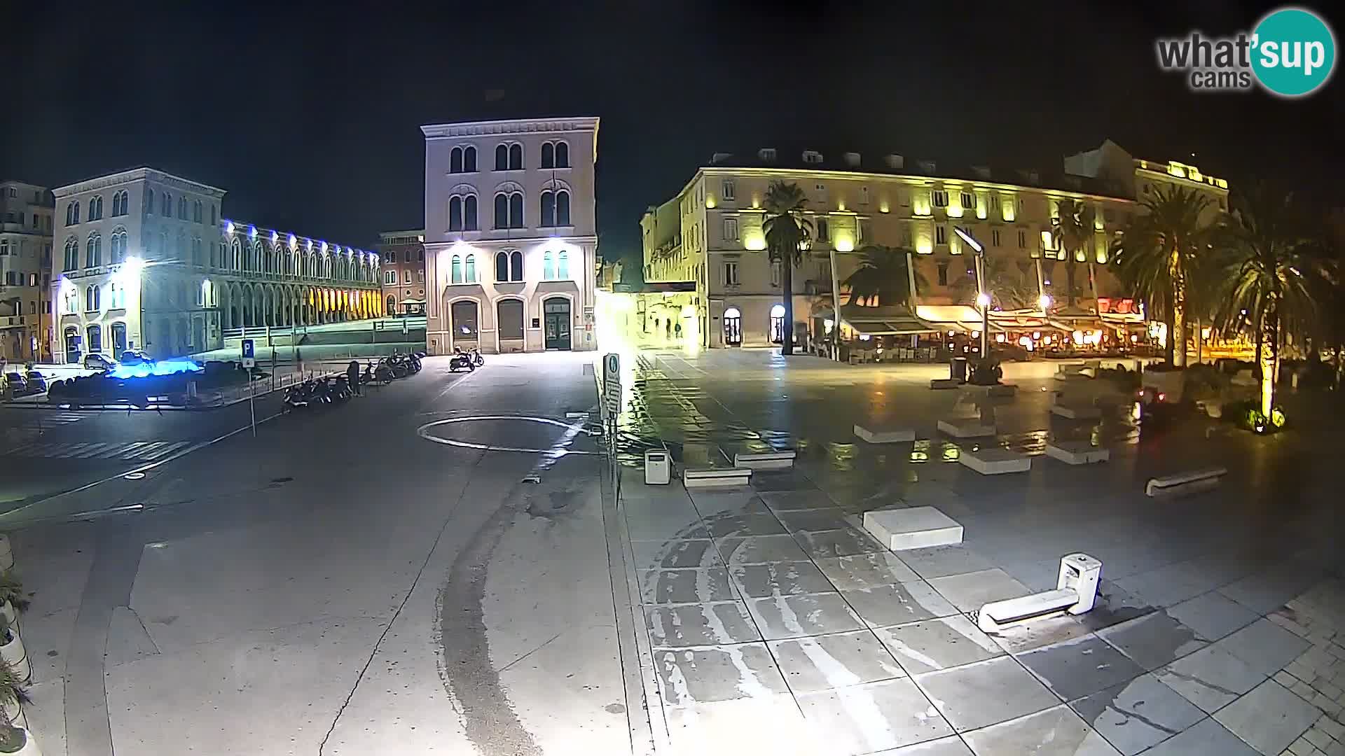 Webcam Split Riva – Prokurative | Trg Republike