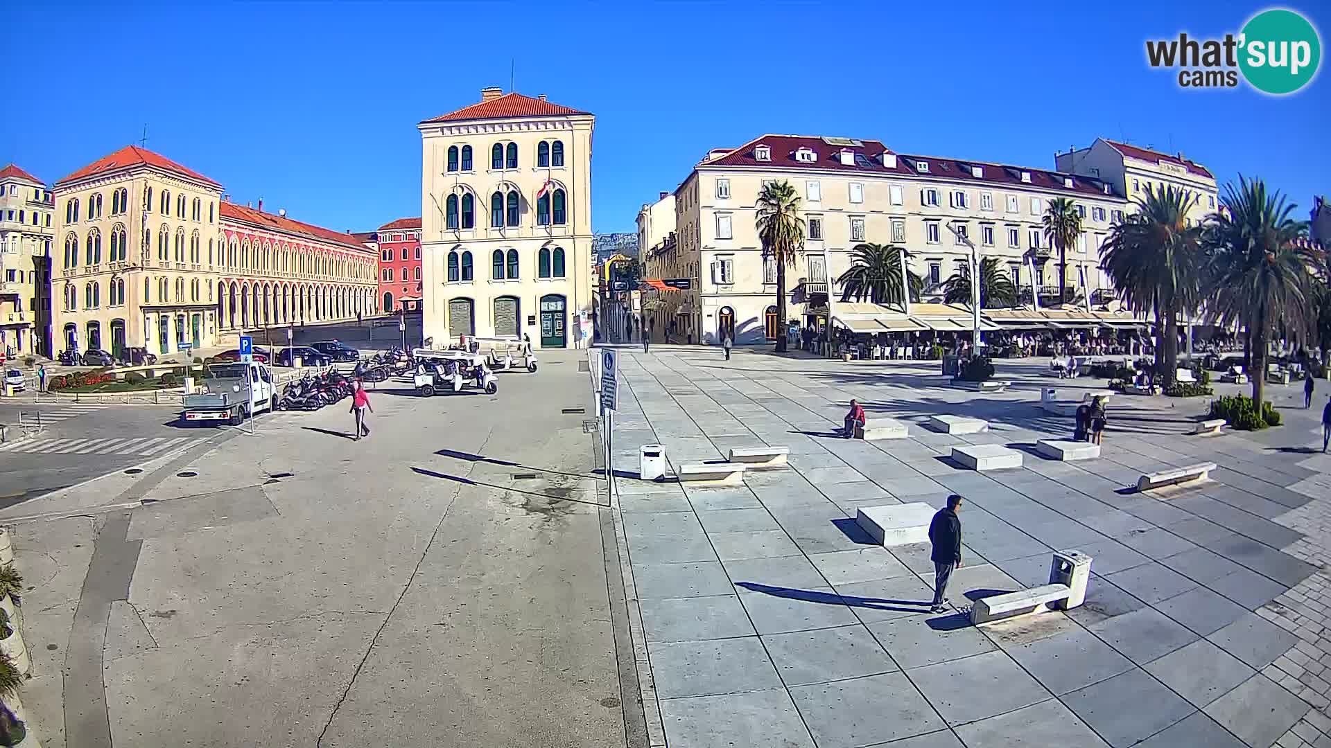 Live kamera Split Riva – Prokurative | Trg Republike