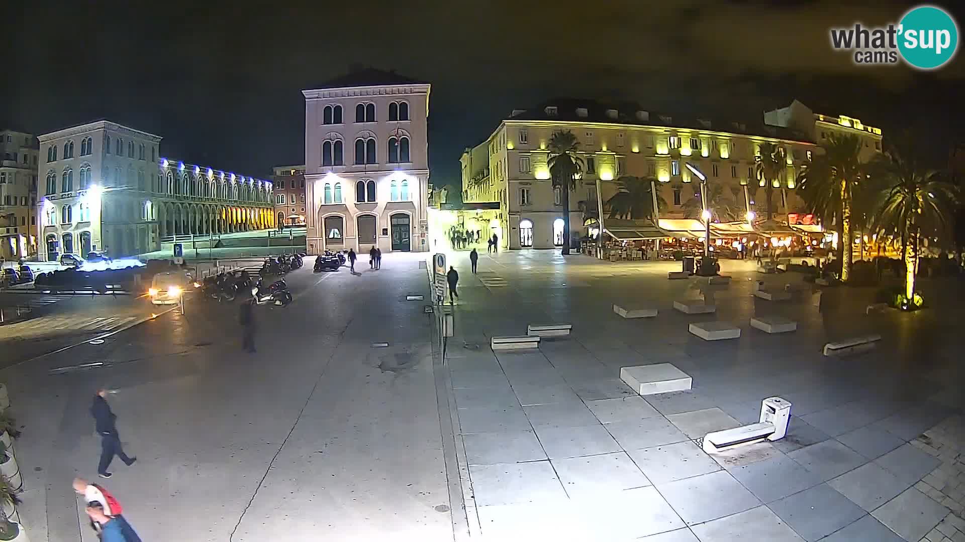 Webcam Split Riva – Prokurative | Trg Republike