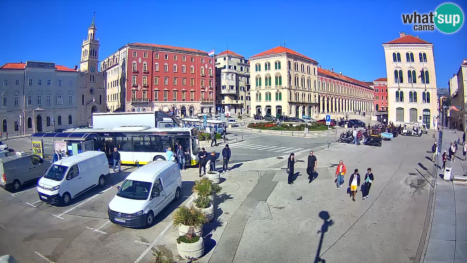 Webcam Split Riva – Prokurative | Plaza de la República