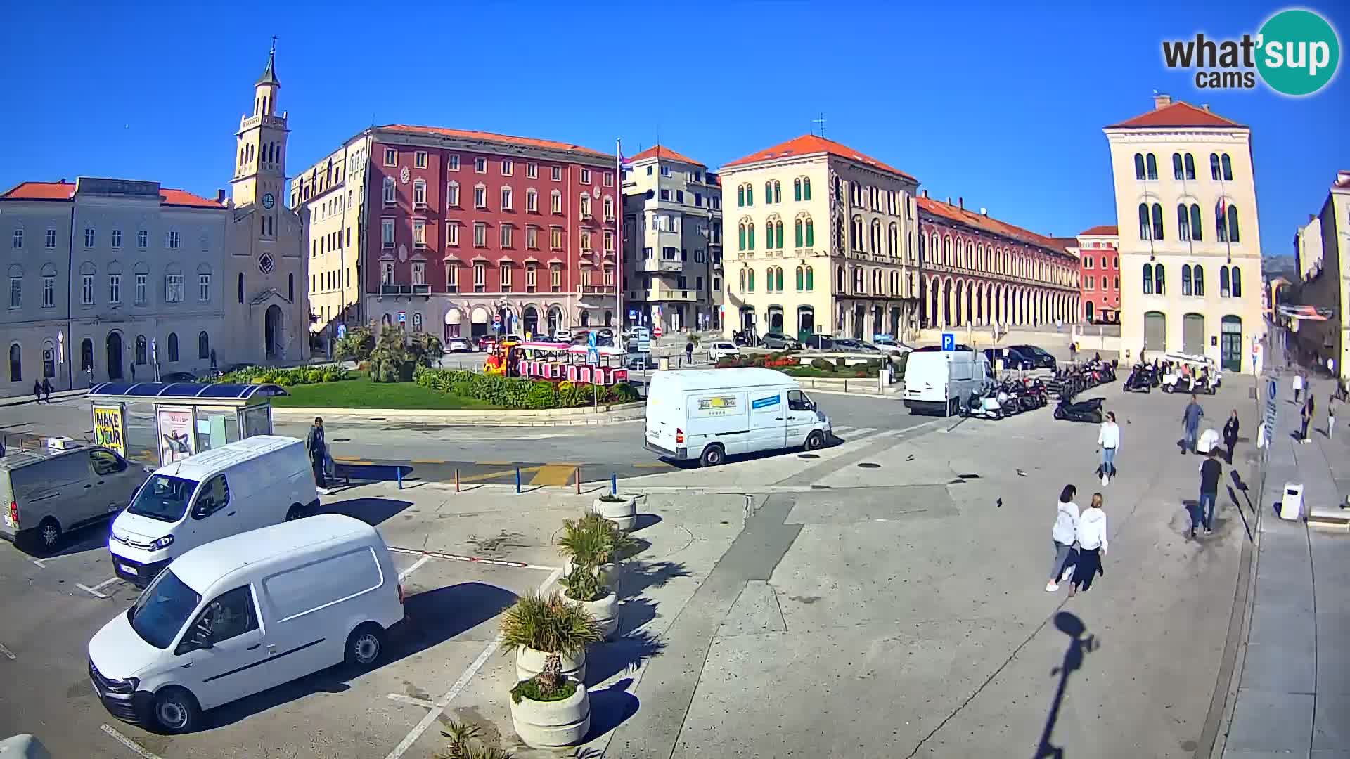 Split kamera Riva – Prokurative | Trg Republike