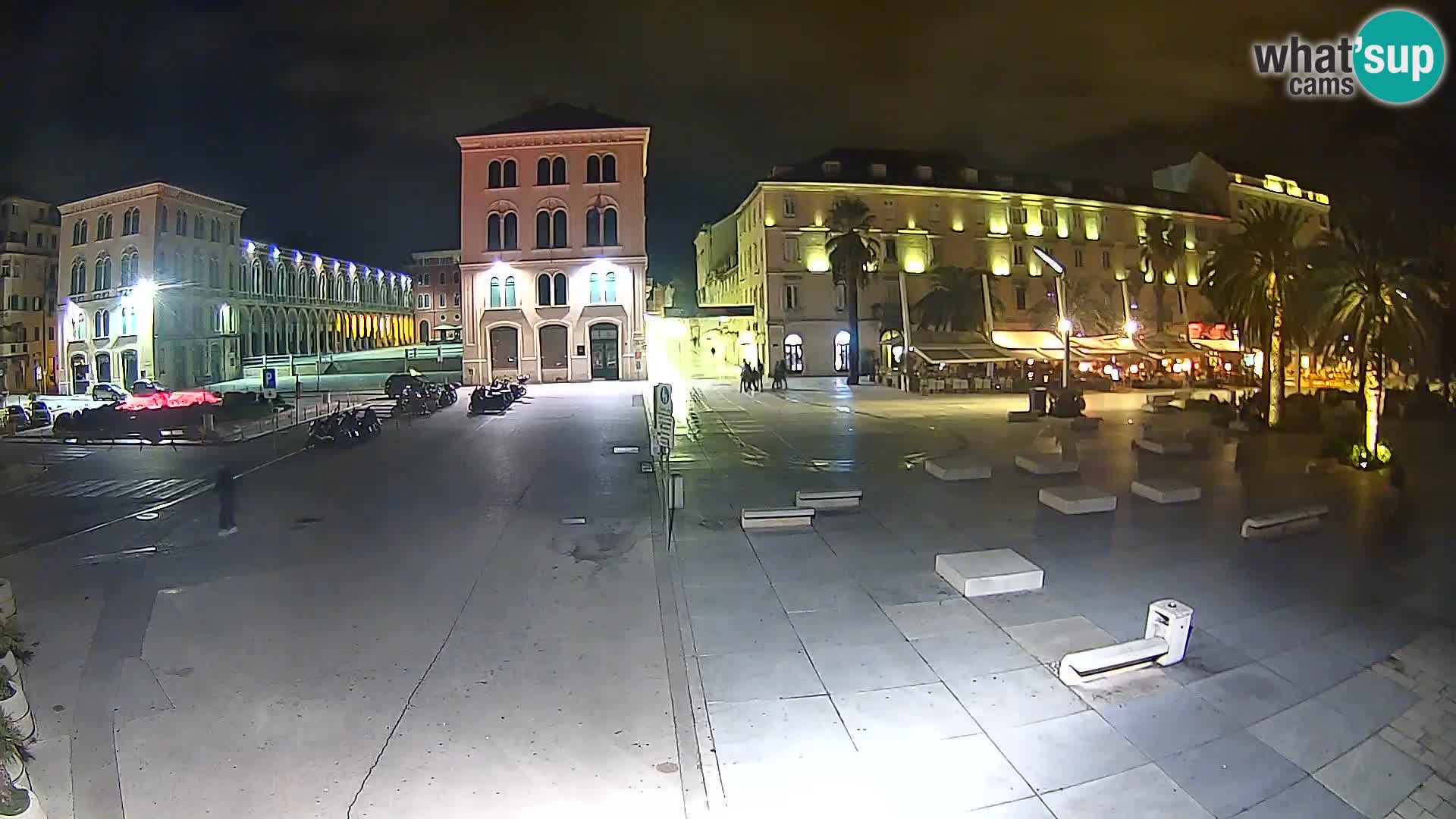 Webcam Split Riva – Prokurative | Trg Republike