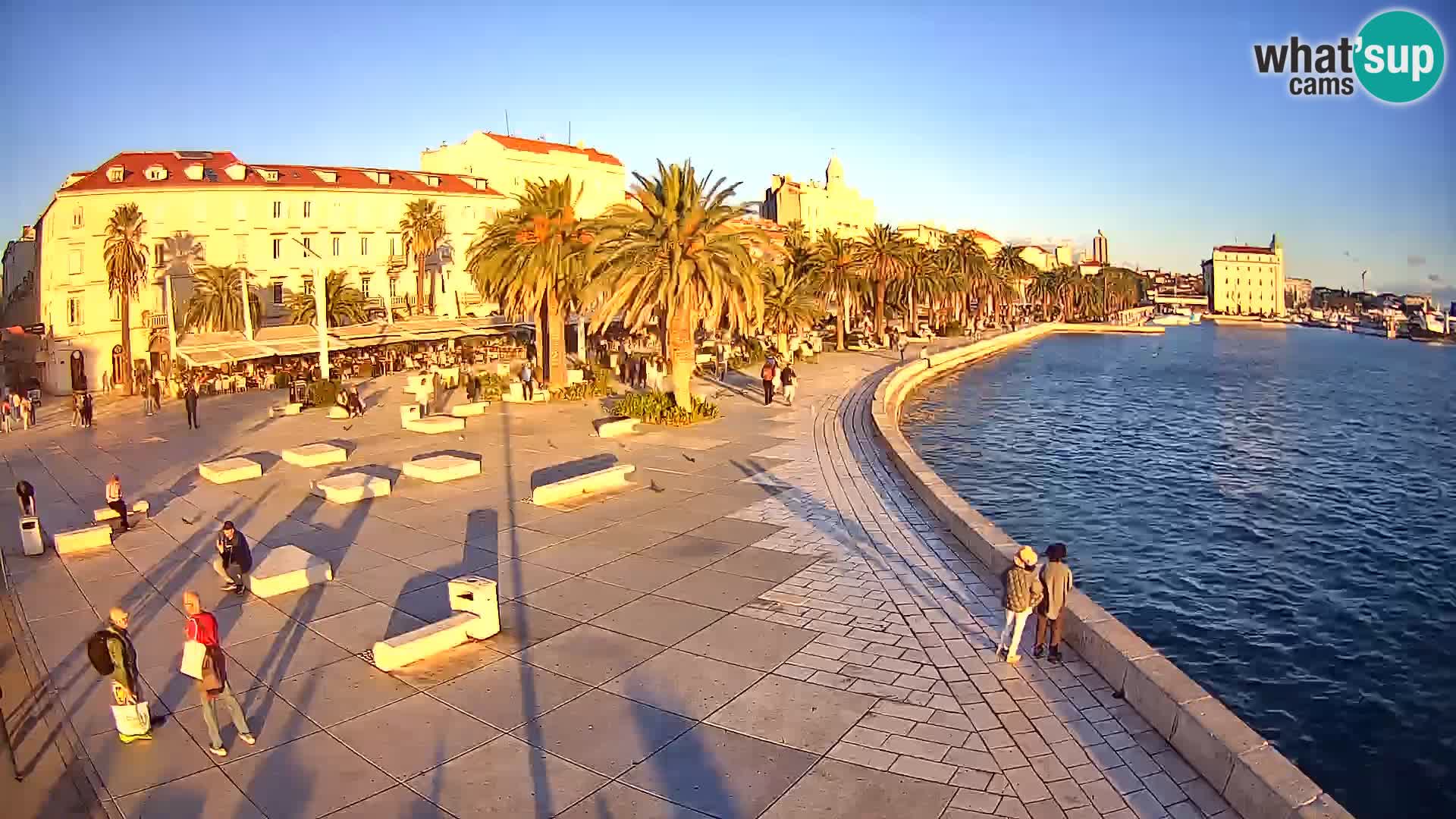 Split kamera Riva – Prokurative | Trg Republike