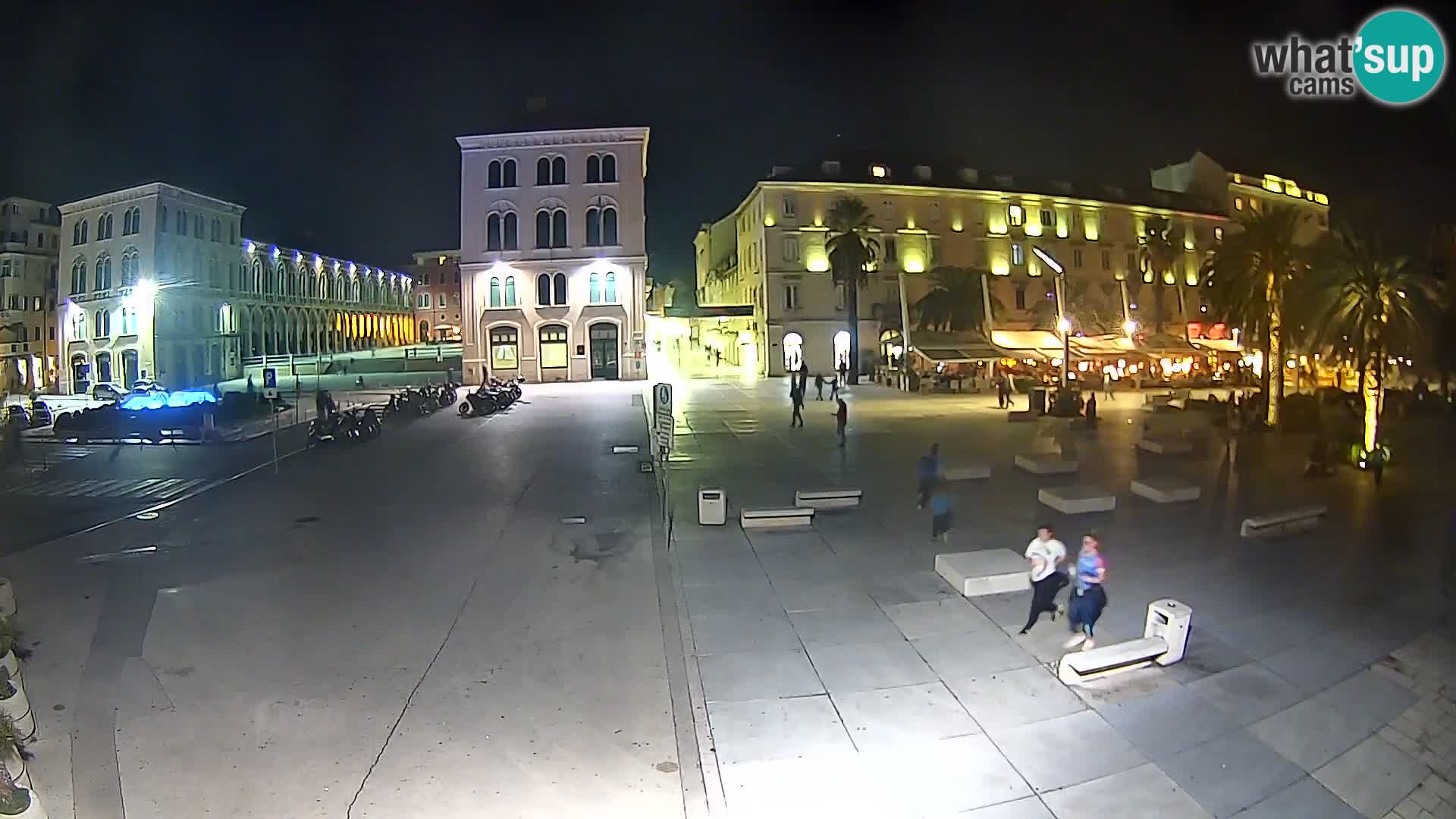 Webcam Split Riva – Prokurative | Trg Republike