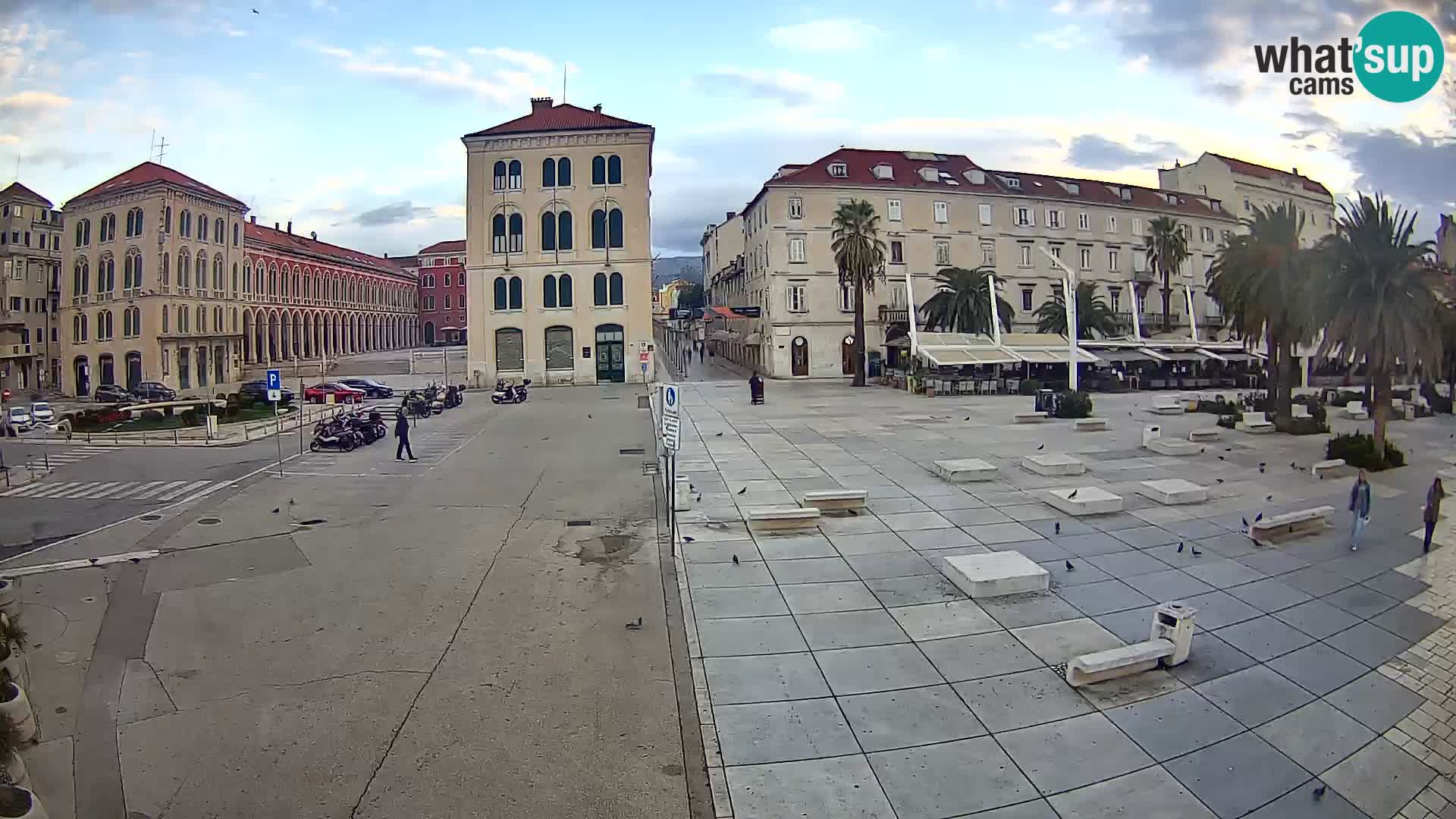 Webcam Spalato Riva – Prokurative | Piazza della Republika