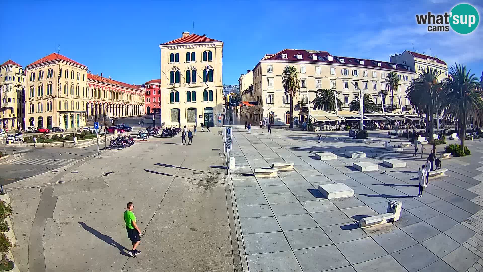 Webcam Split Riva – Prokurative | Trg Republike
