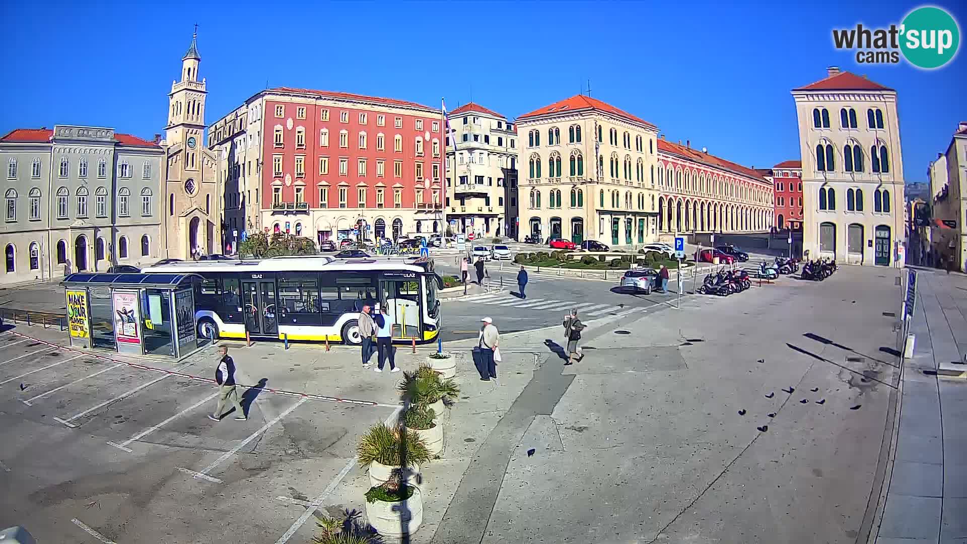 Split kamera Riva – Prokurative | Trg Republike