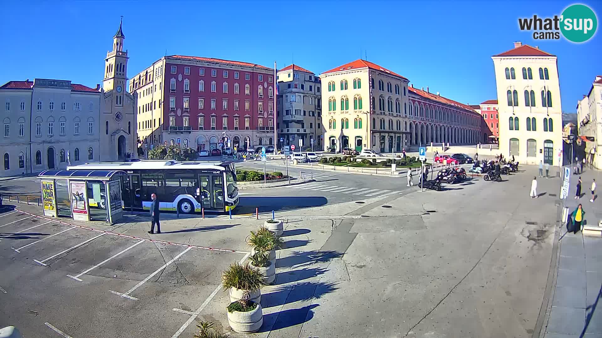 Live kamera Split Riva – Prokurative | Trg Republike