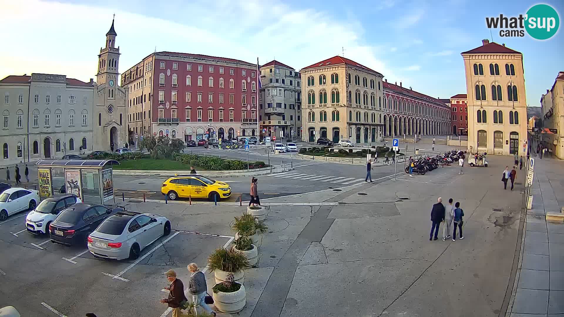 Live kamera Split Riva – Prokurative | Trg Republike