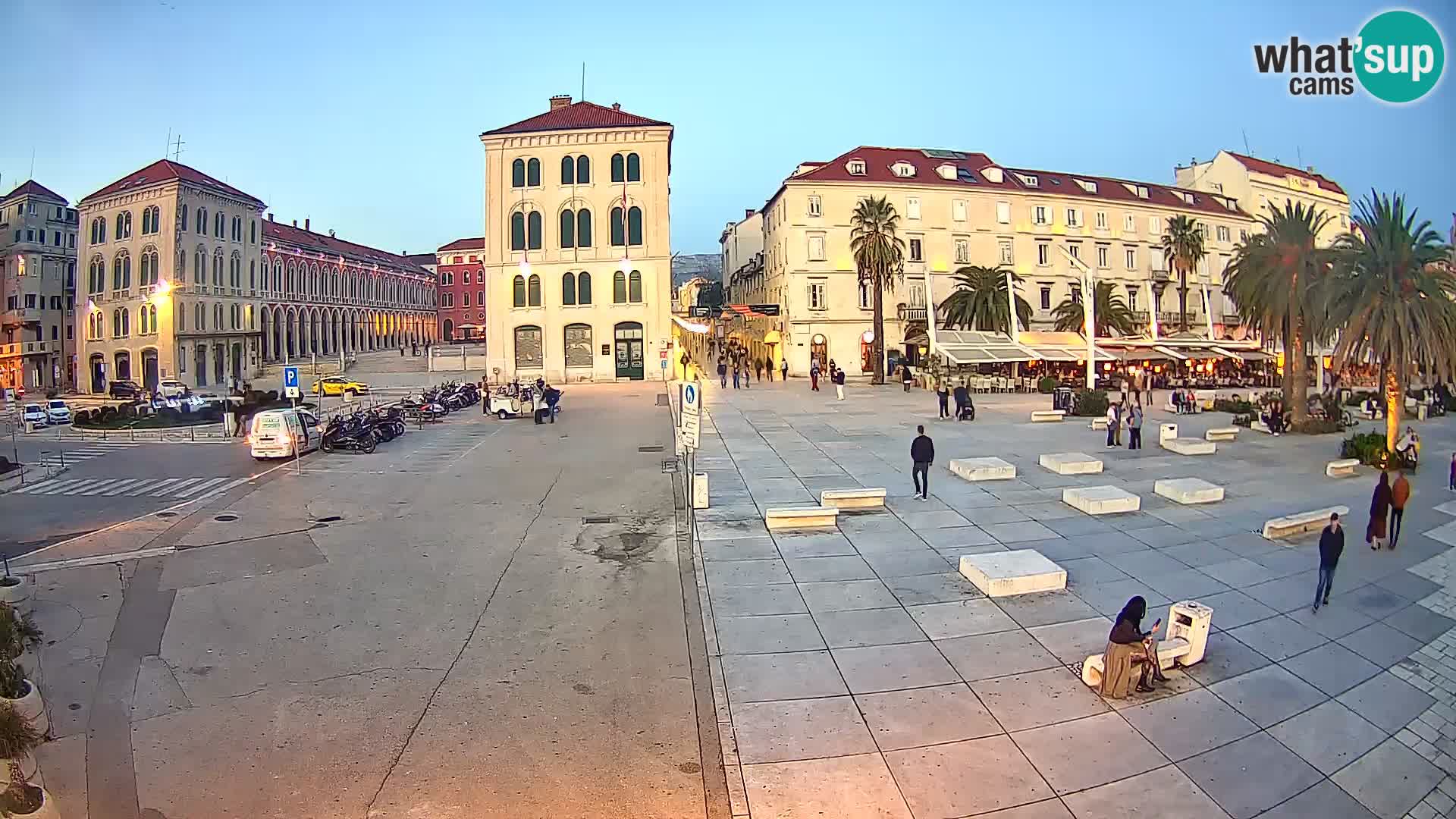 Webcam Split Riva – Prokurative | Plaza de la República