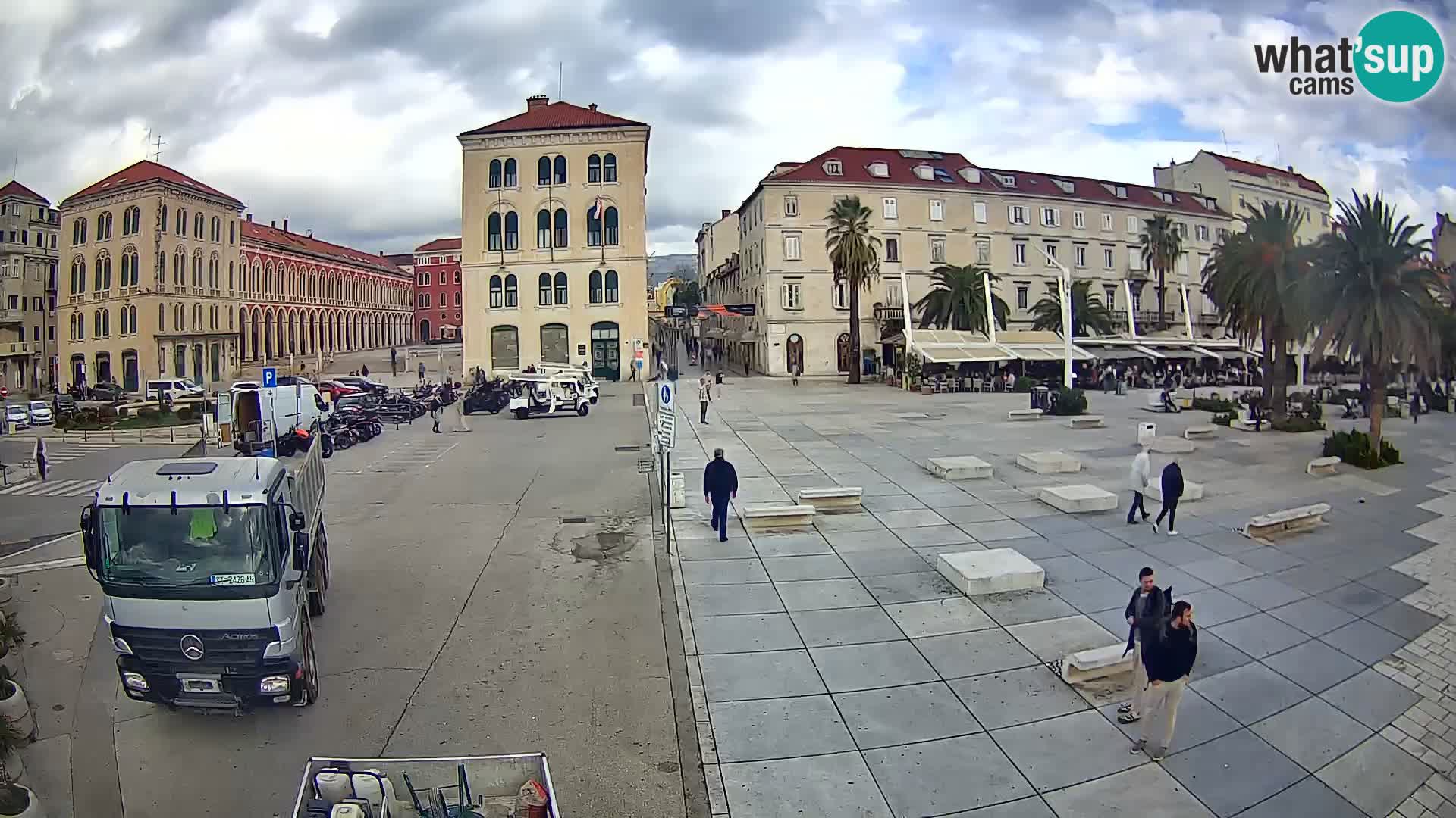 Webcam Split Riva – Prokurative | Plaza de la República