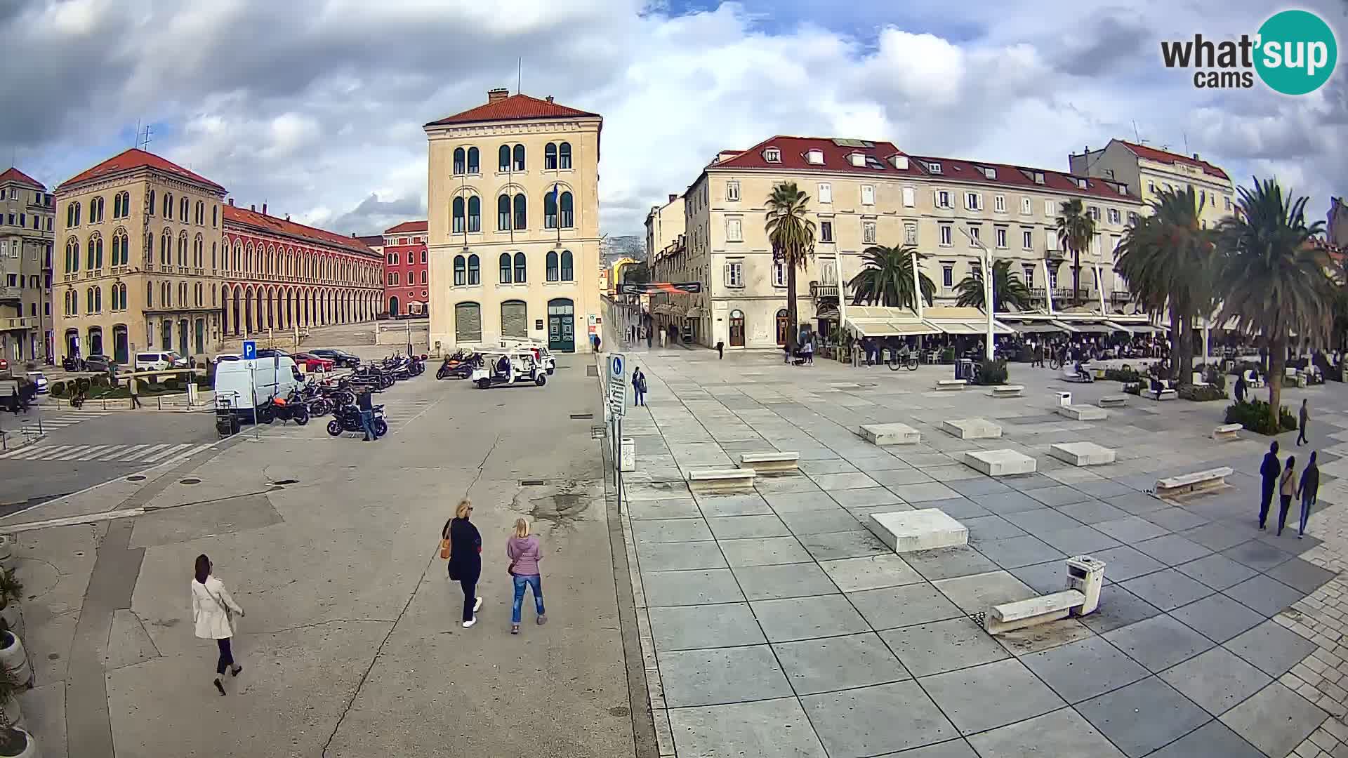 Webcam Spalato Riva – Prokurative | Piazza della Republika