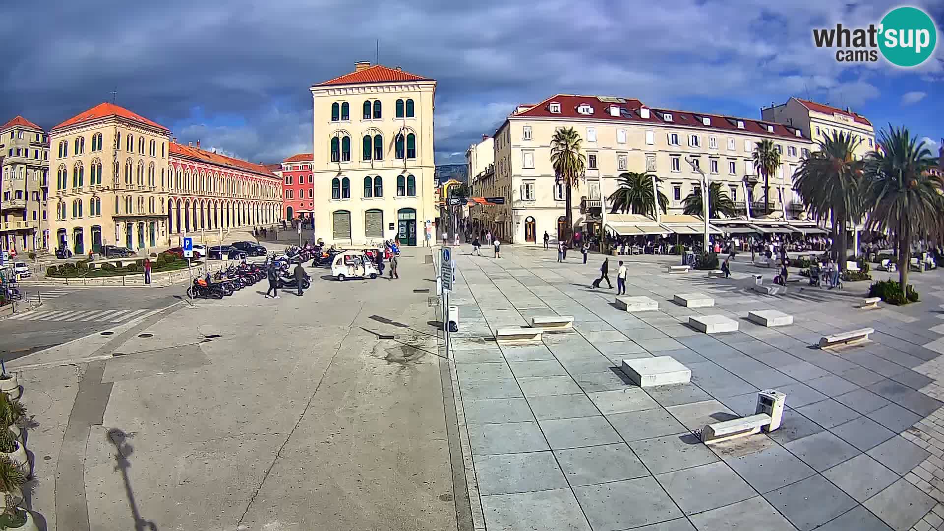 Webcam Split Riva – Prokurative | Trg Republike