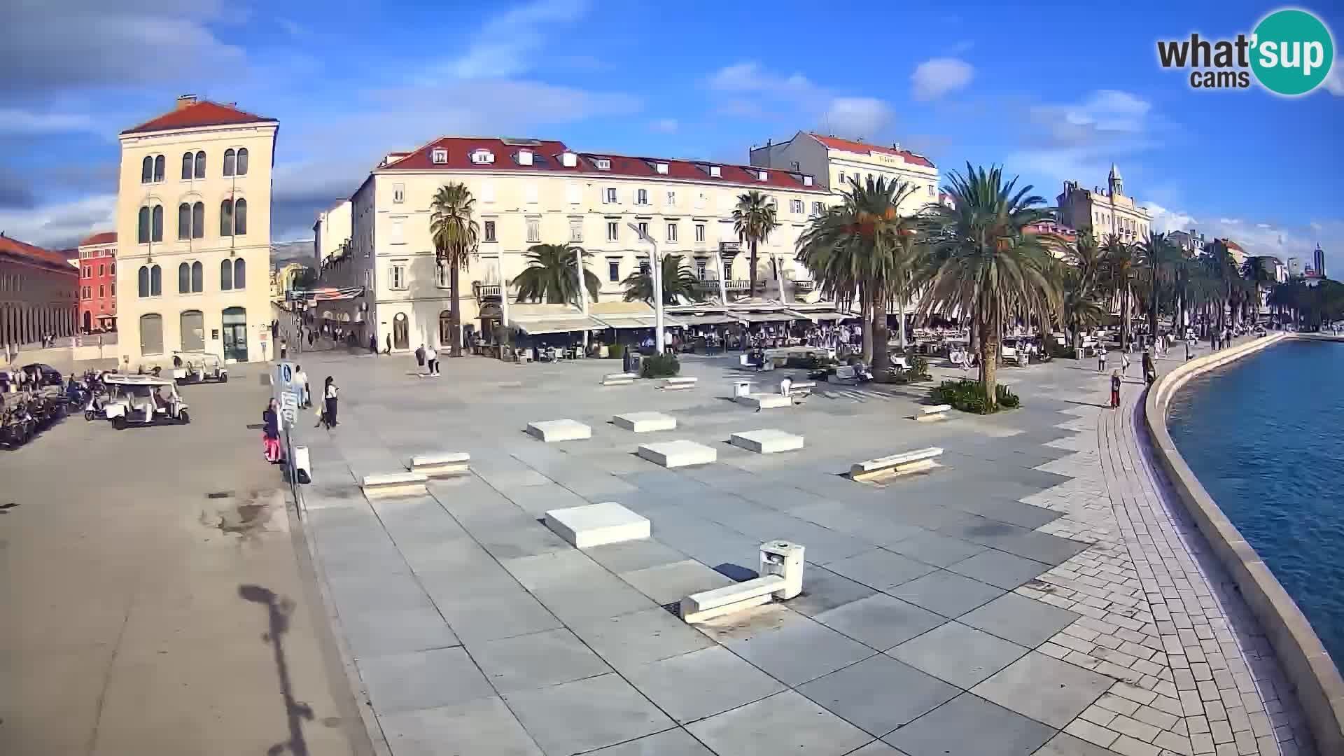 Webcam Split Riva – Prokurative | Trg Republike