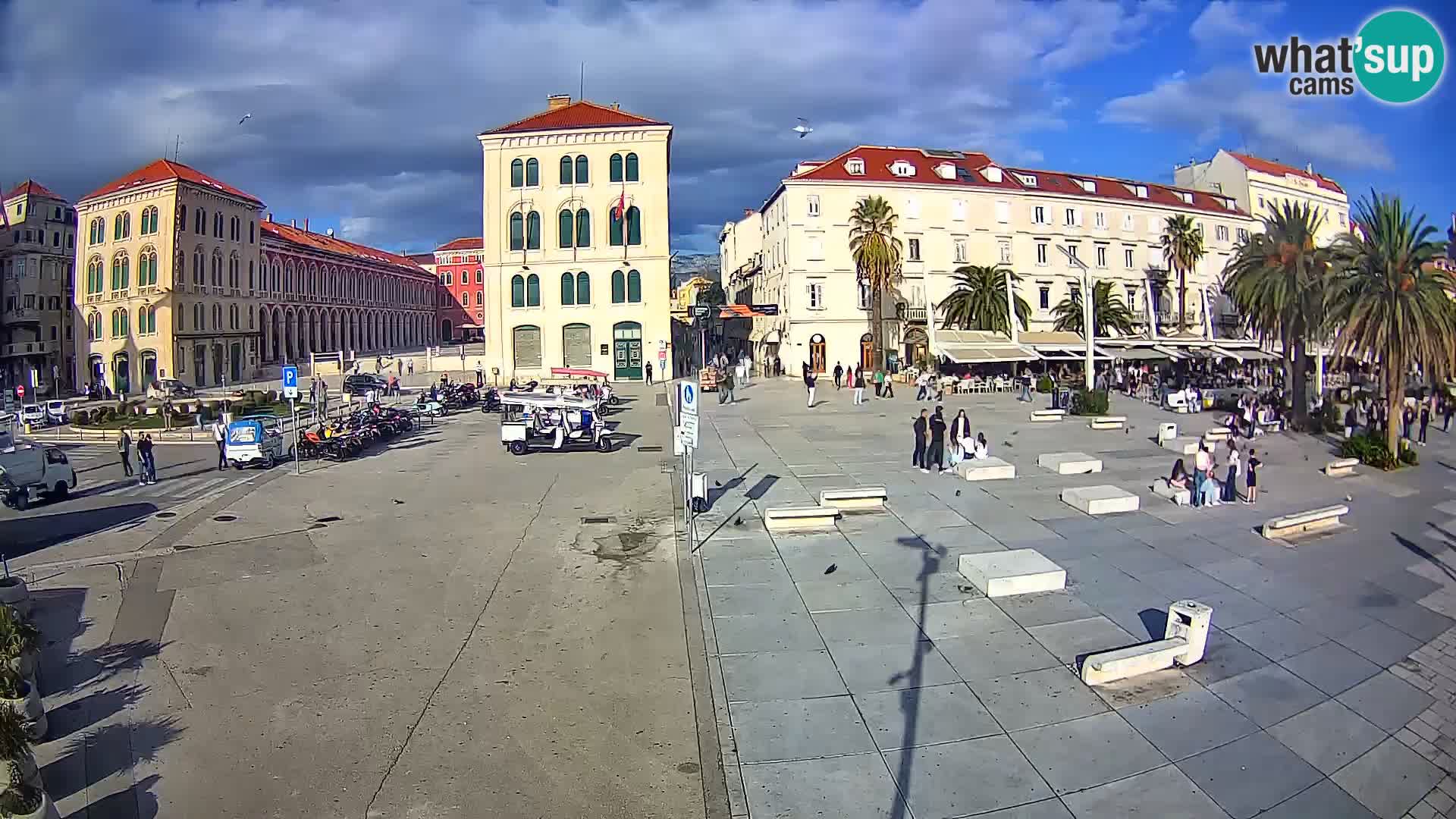 Webcam Spalato Riva – Prokurative | Piazza della Republika