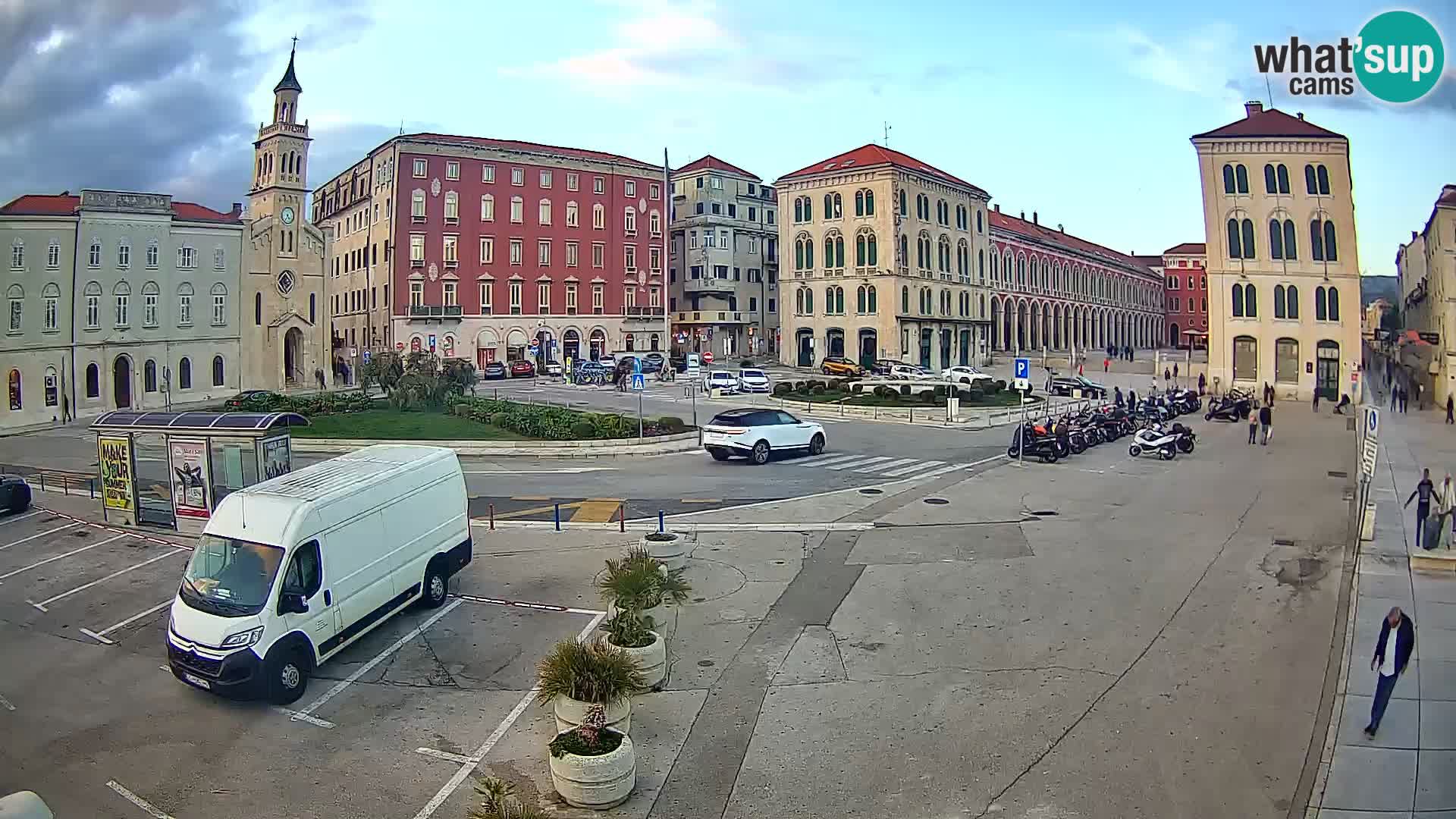 Webcam Spalato Riva – Prokurative | Piazza della Republika