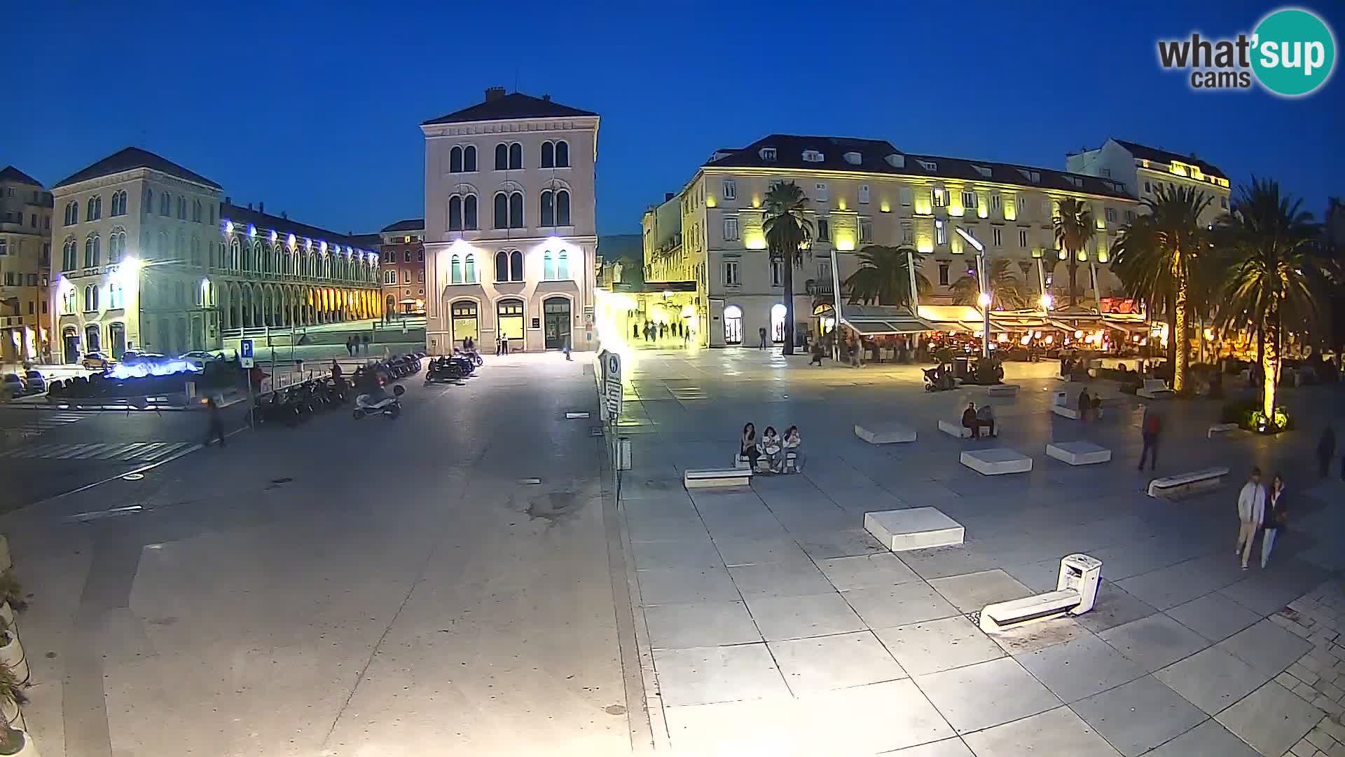 Webcam Split Riva – Prokurative | Trg Republike