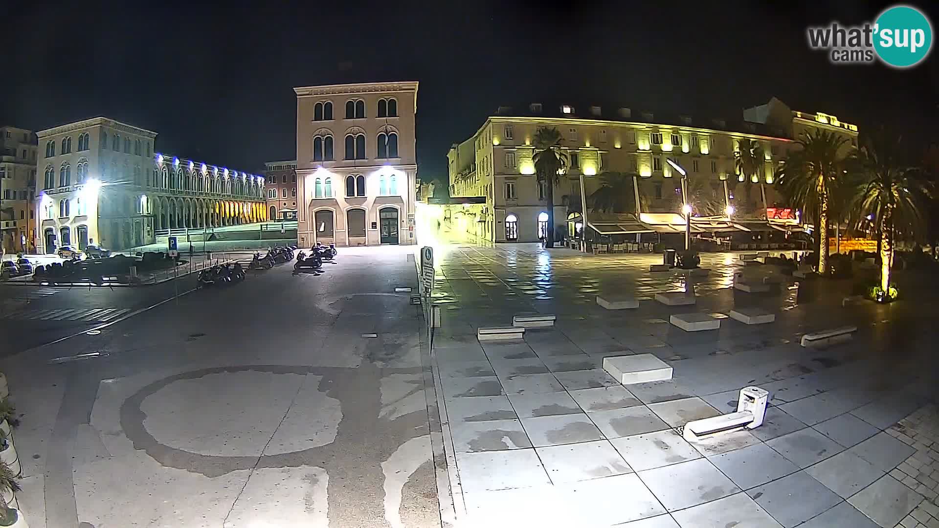 Webcam Split Riva – Prokurative | Trg Republike