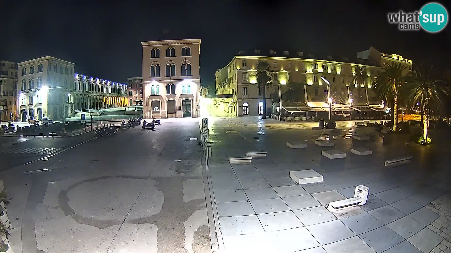 Webcam Spalato Riva – Prokurative | Piazza della Republika