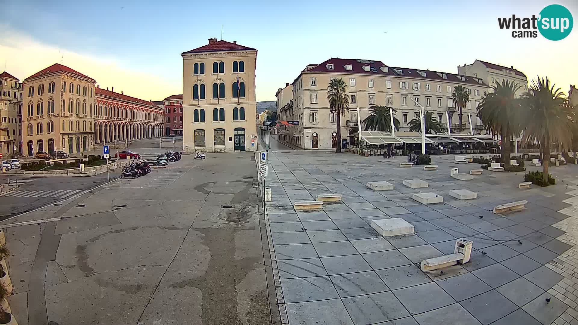 Live kamera Split Riva – Prokurative | Trg Republike