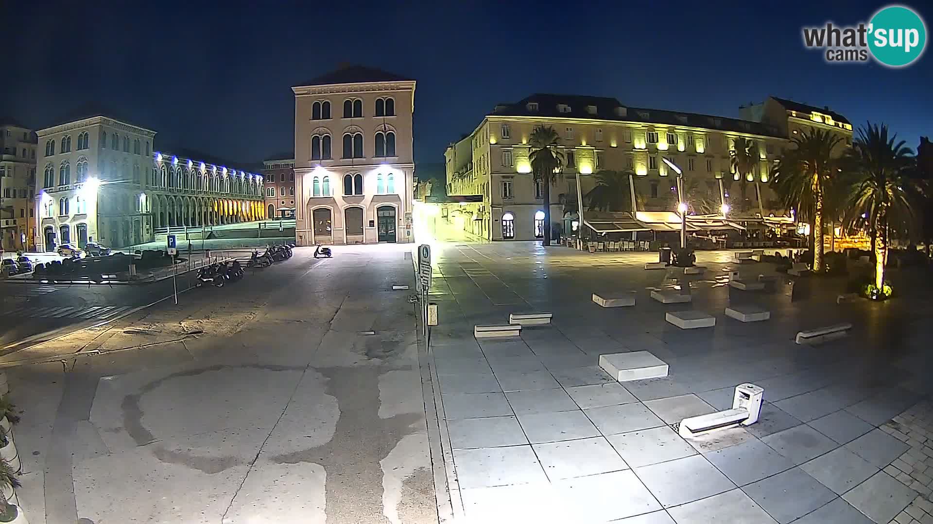Webcam Spalato Riva – Prokurative | Piazza della Republika