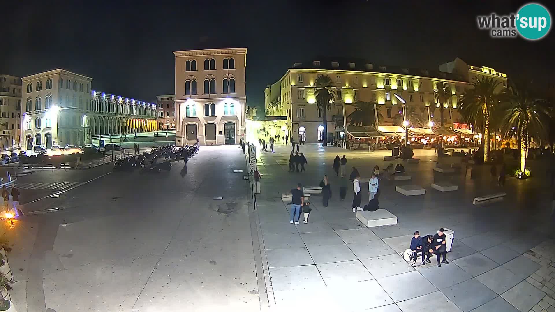 Webcam Split Riva – Prokurative | Trg Republike