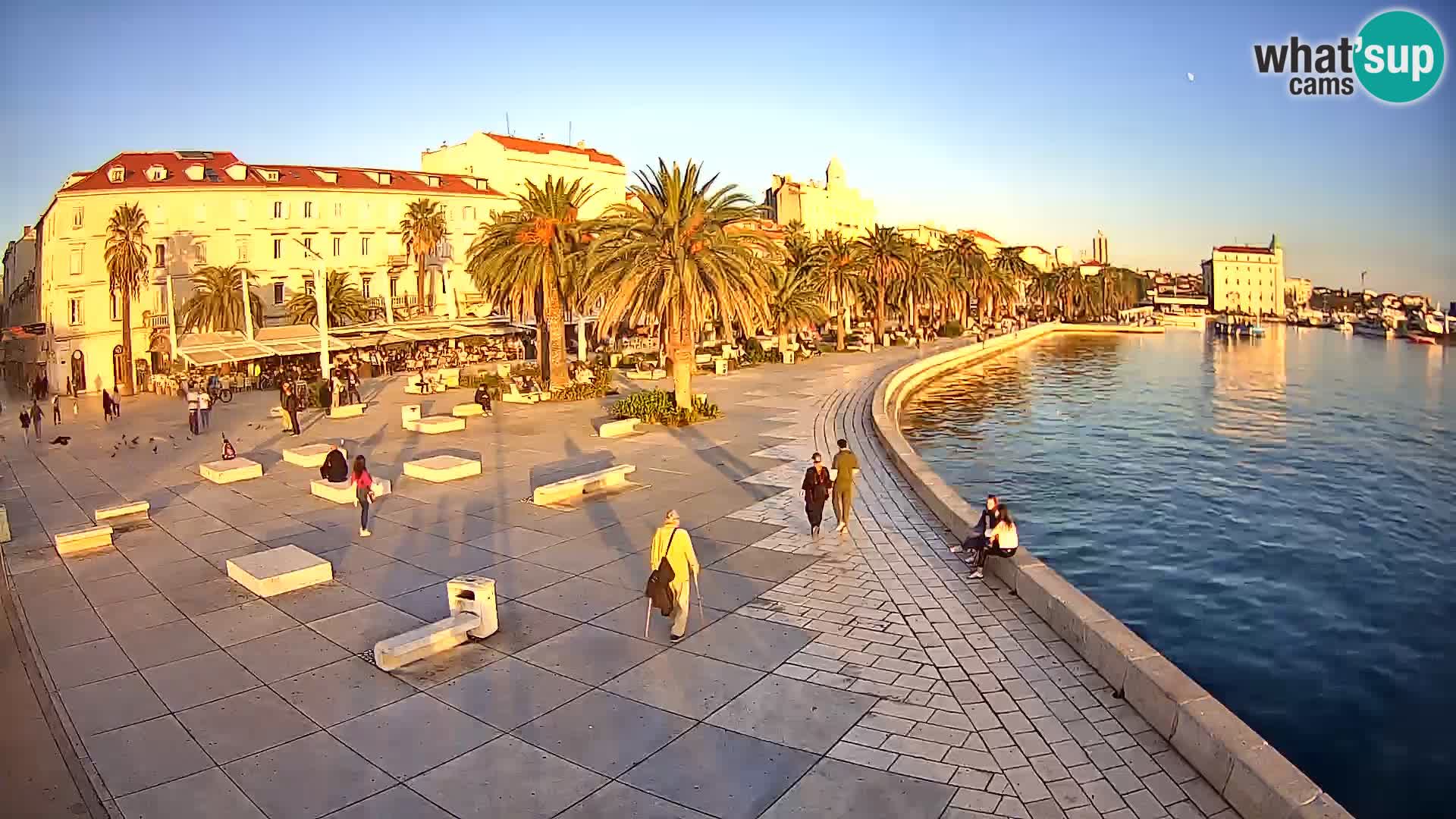 Live kamera Split Riva – Prokurative | Trg Republike