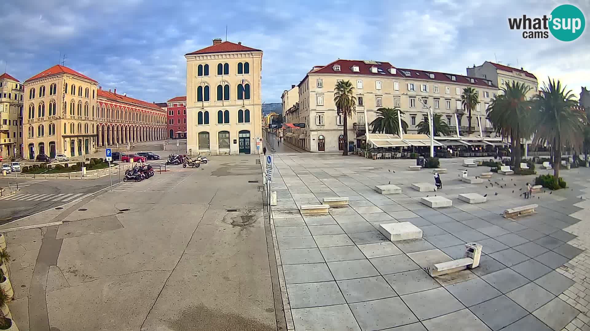 Live kamera Split Riva – Prokurative | Trg Republike