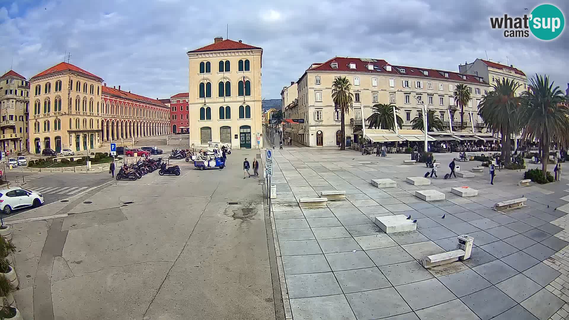 Webcam Split Riva – Prokurative | Trg Republike