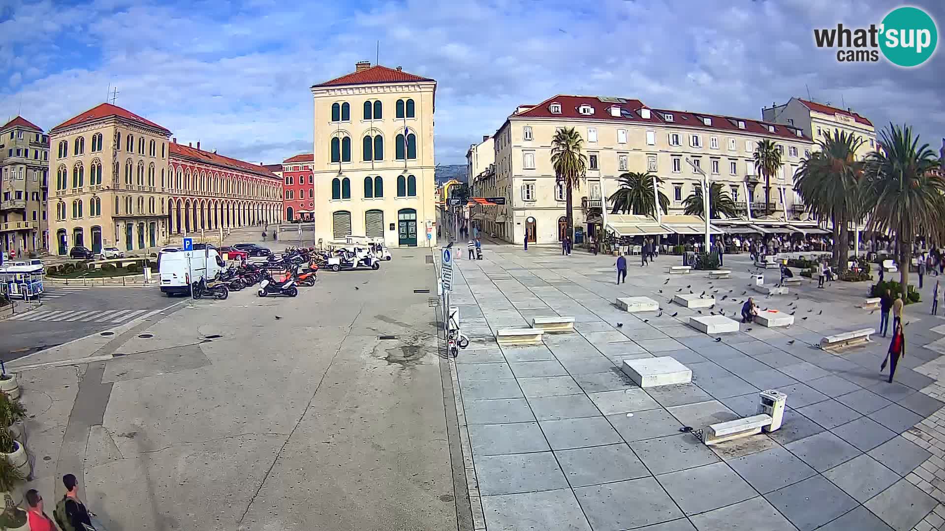 Webcam Spalato Riva – Prokurative | Piazza della Republika