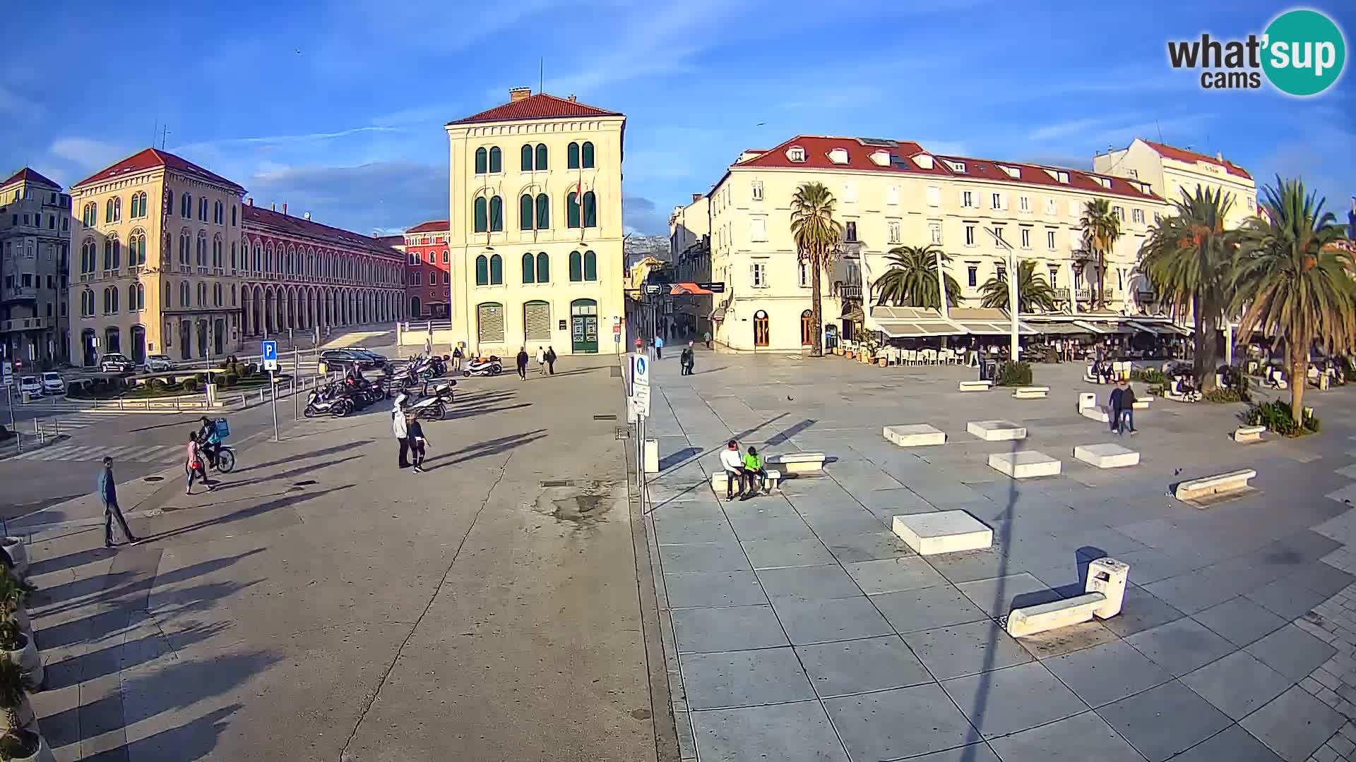 Live kamera Split Riva – Prokurative | Trg Republike