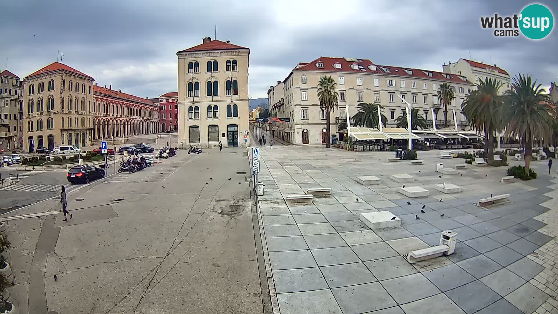 Live kamera Split Riva – Prokurative | Trg Republike