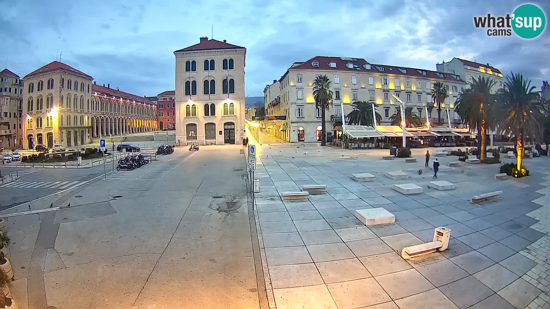 Live kamera Split Riva – Prokurative | Trg Republike