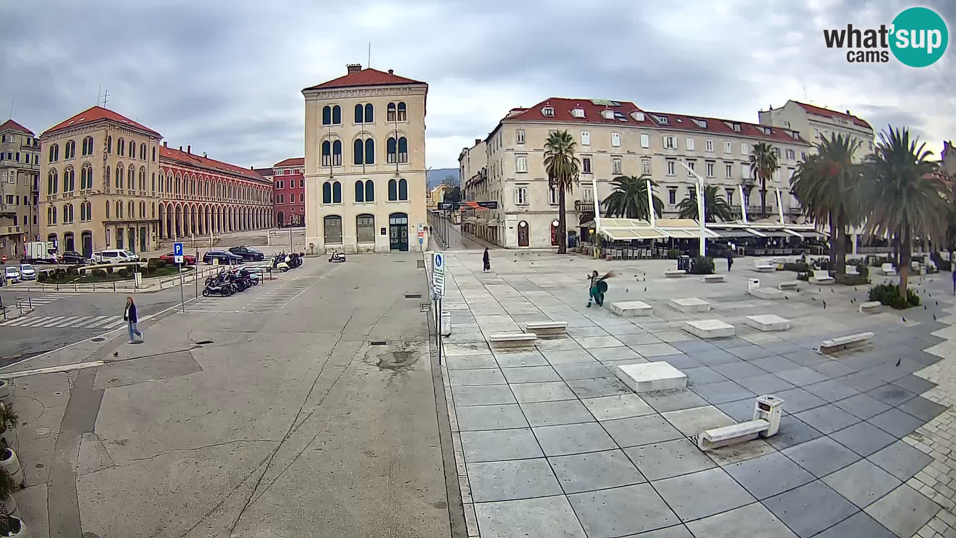 Webcam Spalato Riva – Prokurative | Piazza della Republika