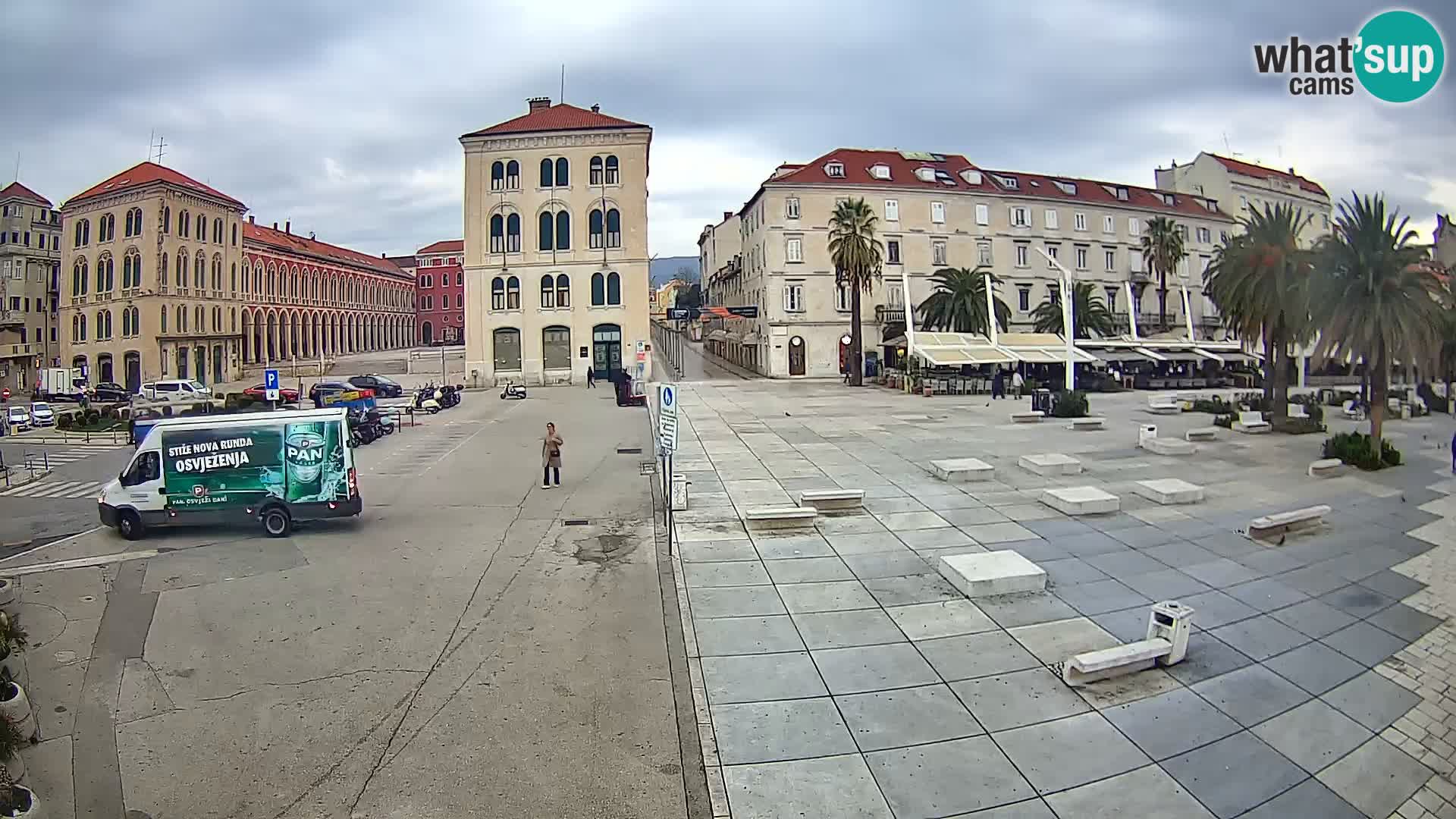 Live kamera Split Riva – Prokurative | Trg Republike