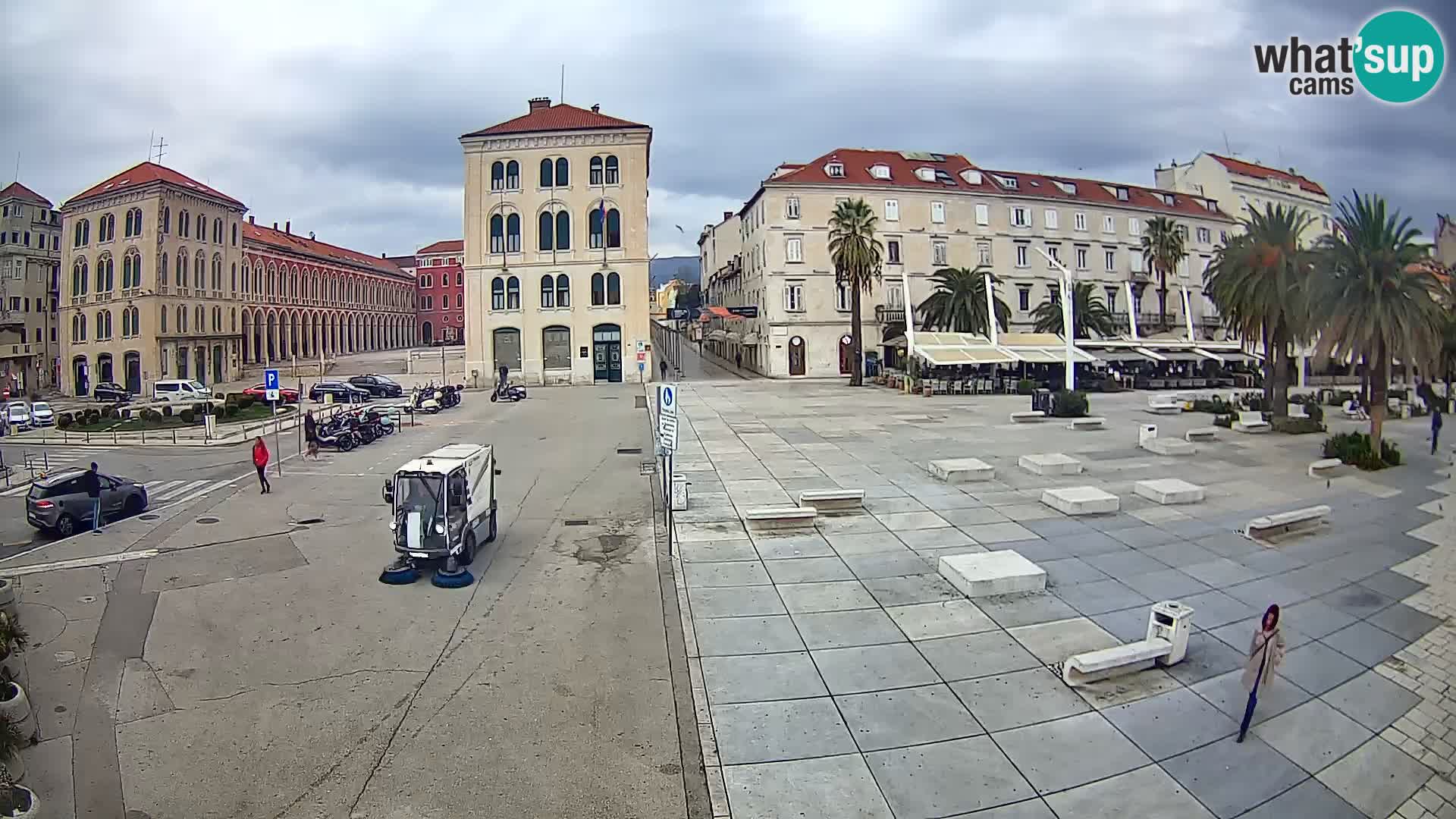 Webcam Spalato Riva – Prokurative | Piazza della Republika