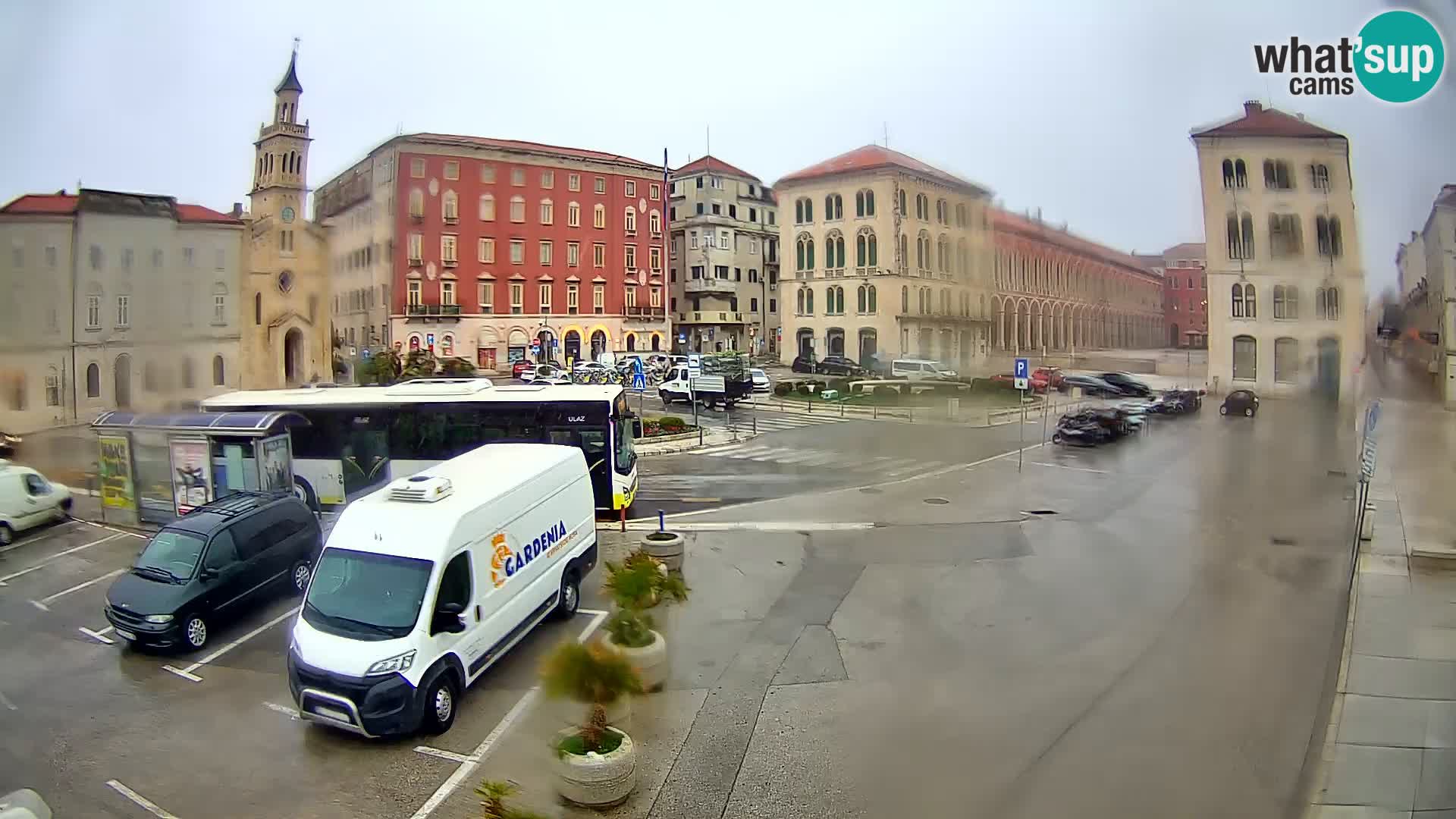 Webcam Split Riva – Prokurative | Trg Republike