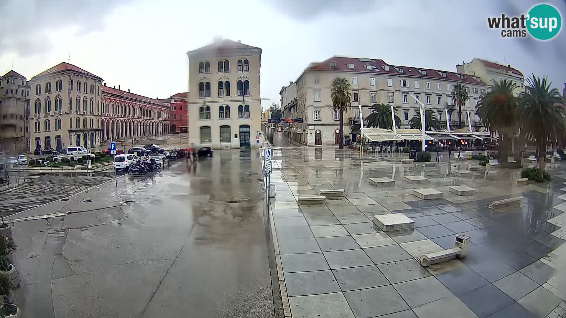 Webcam Split Riva – Prokurative | Trg Republike