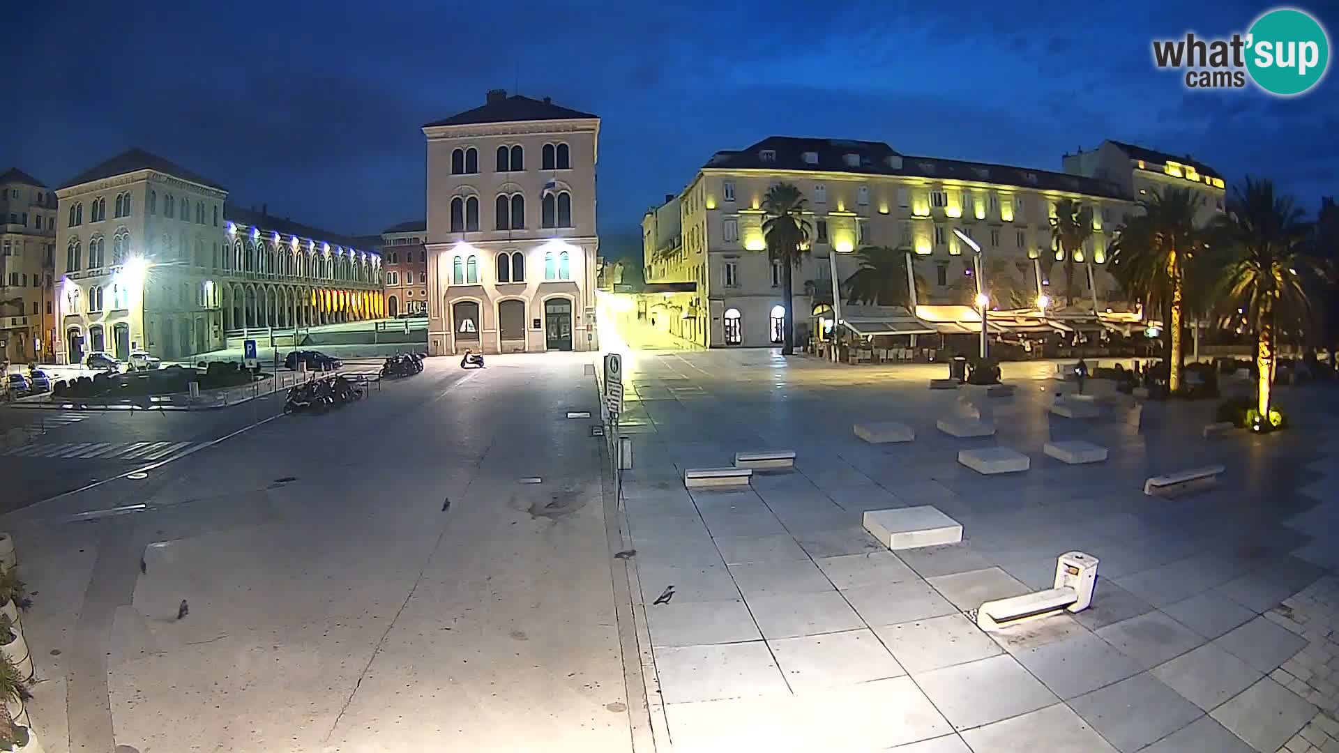 Webcam Split Riva – Prokurative | Trg Republike