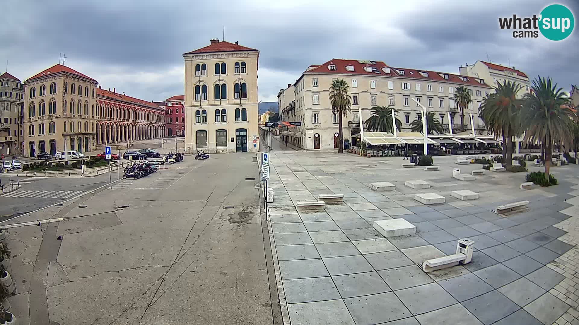 Webcam Split Riva – Prokurative | Trg Republike