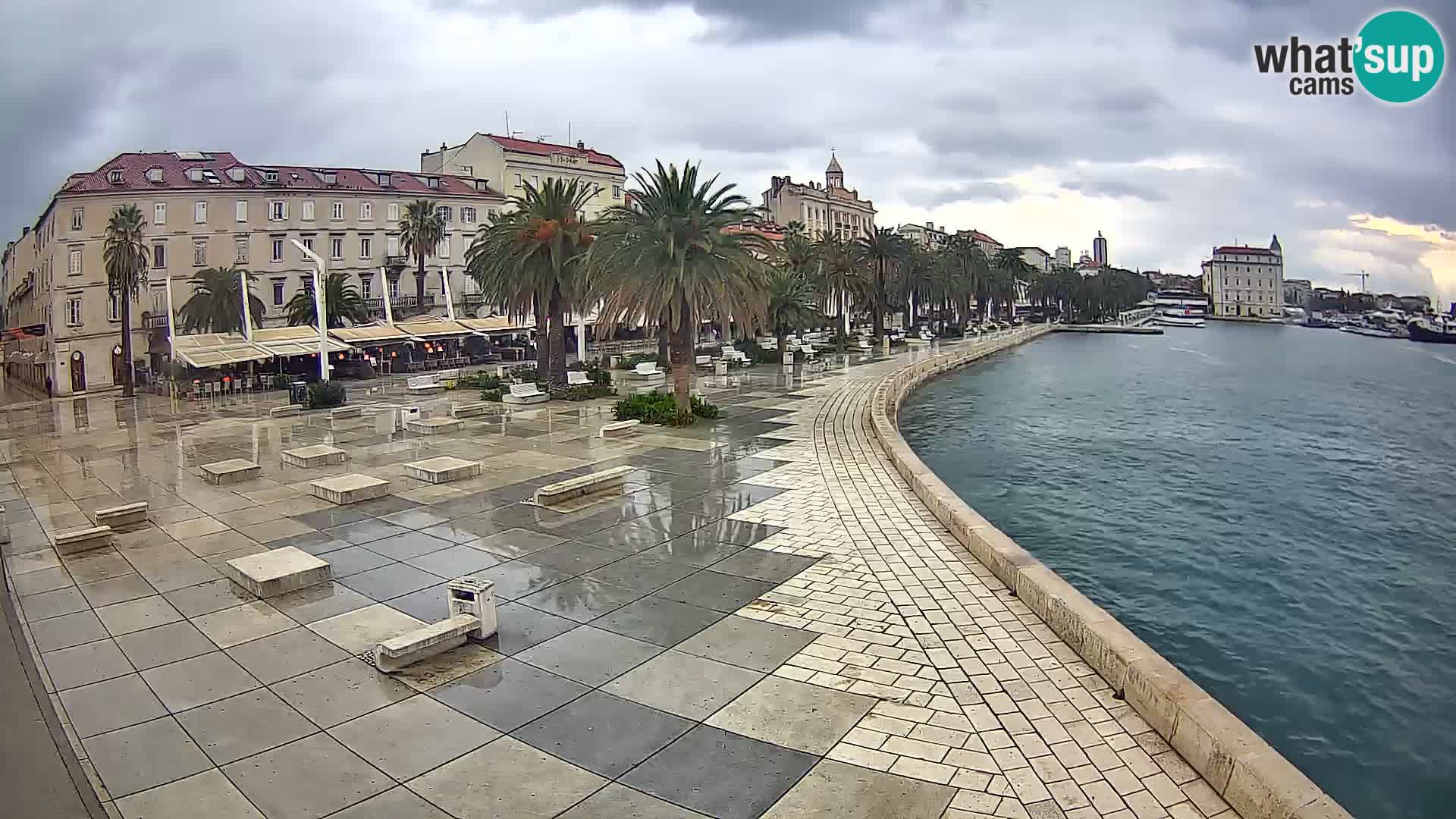 Webcam Split Riva – Prokurative | Trg Republike