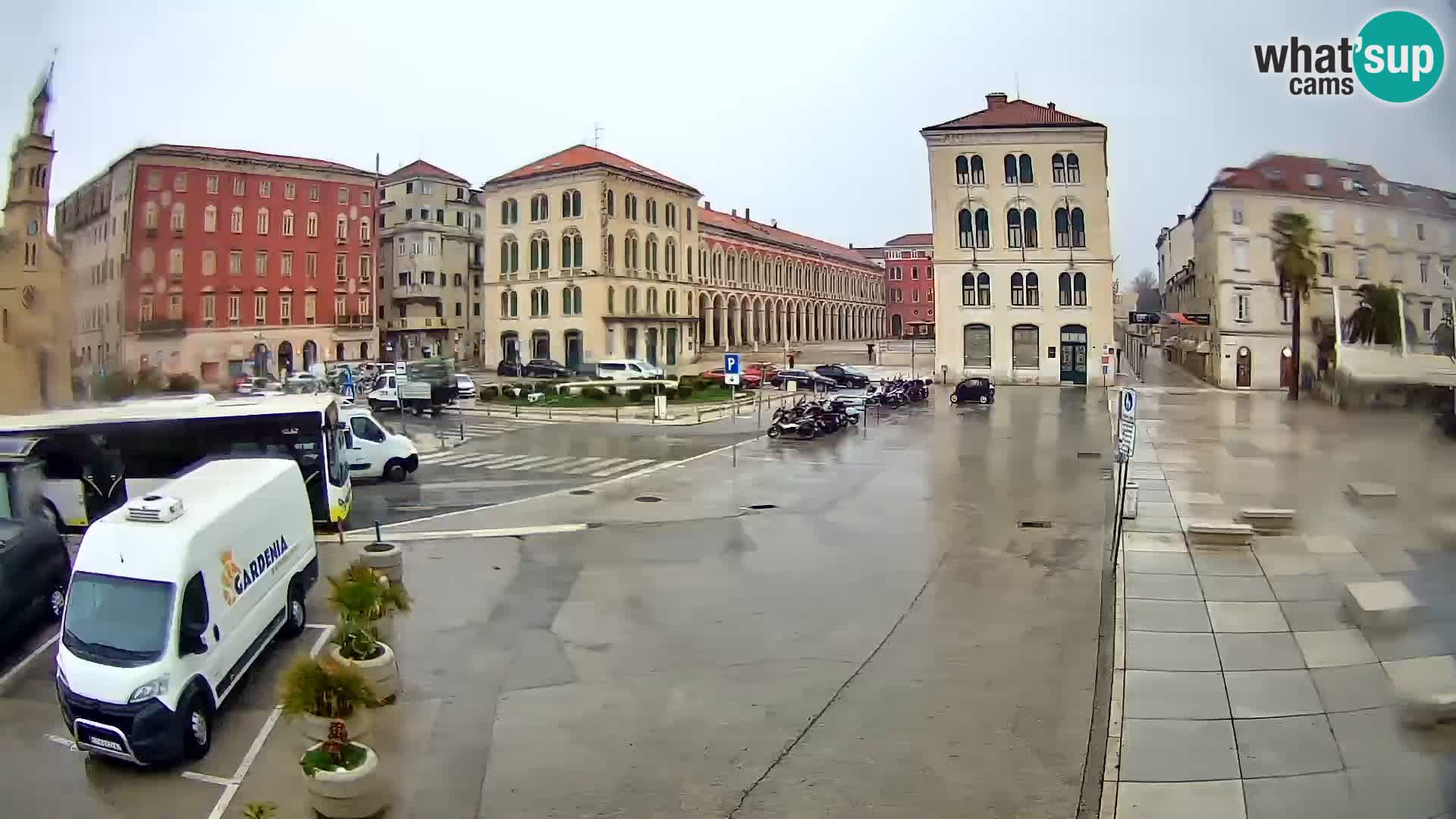 Webcam Split Riva – Prokurative | Trg Republike