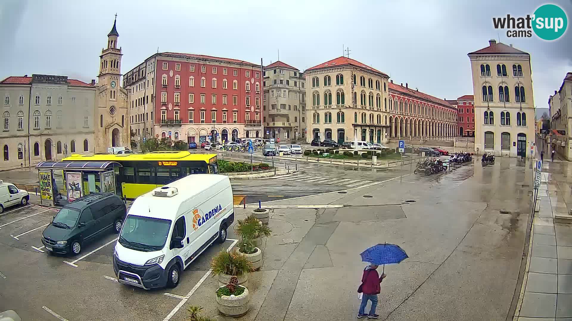 Webcam Split Riva – Prokurative | Trg Republike